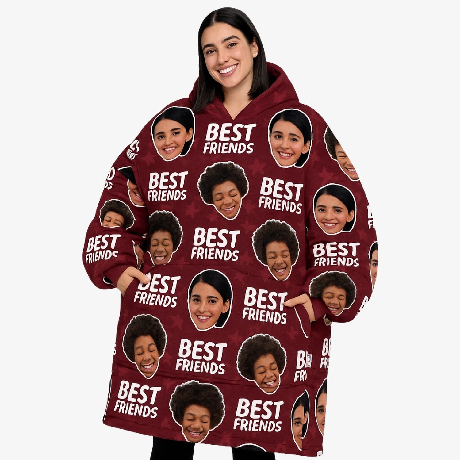 Best Friends Chillzy Hoodie Blanket