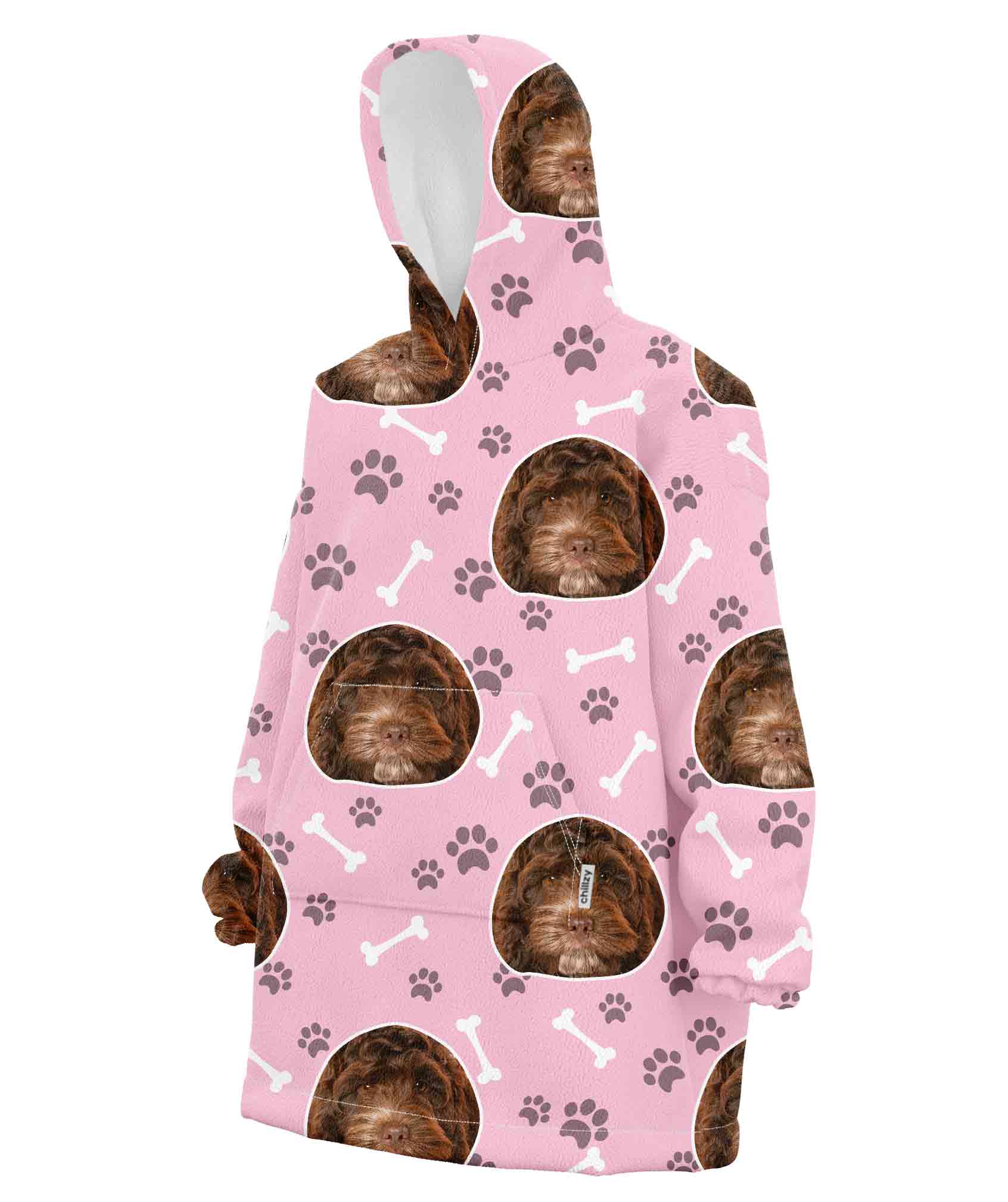 Your Dog Chillzy Hoodie Blanket