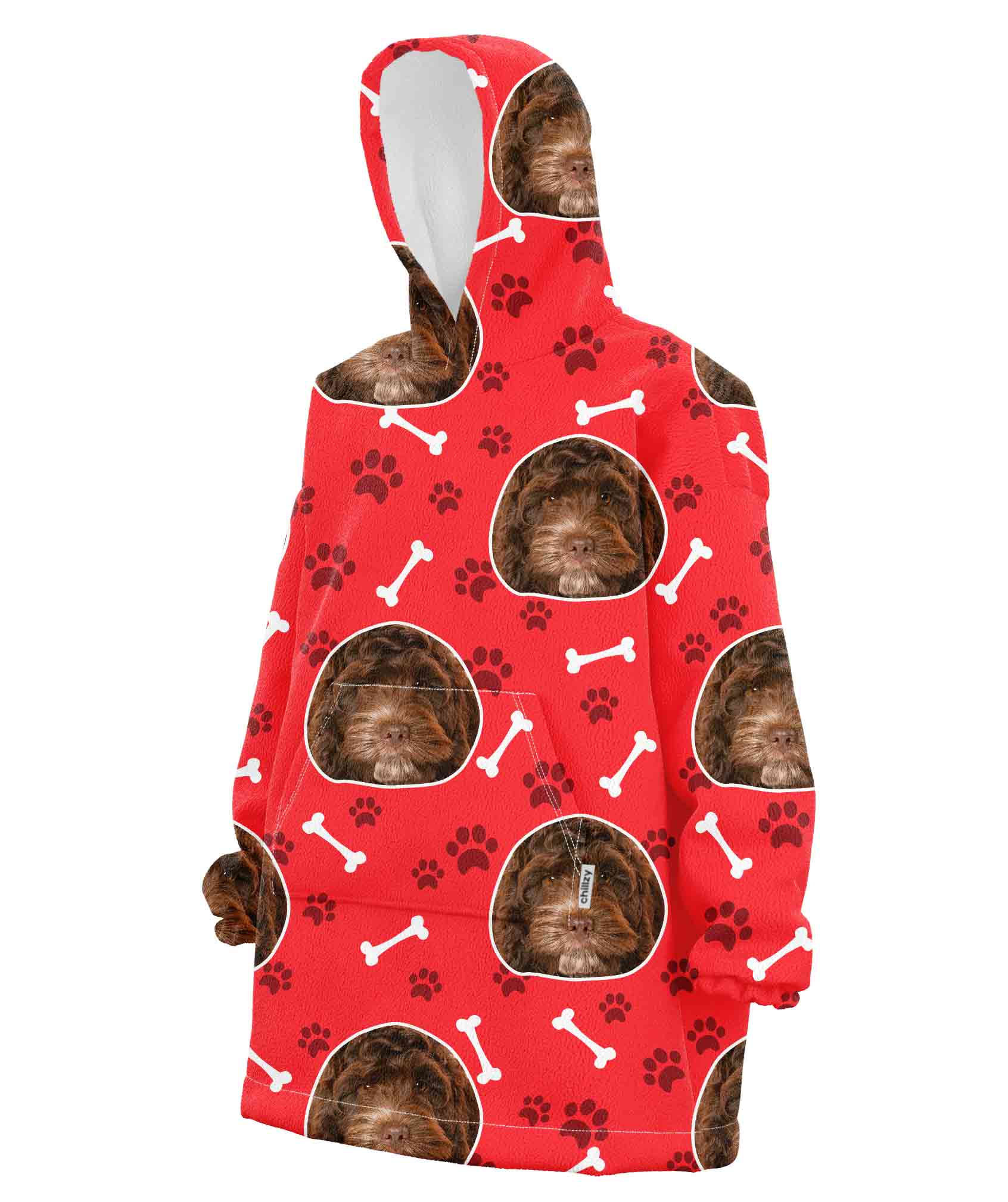 Your Dog Chillzy Hoodie Blanket