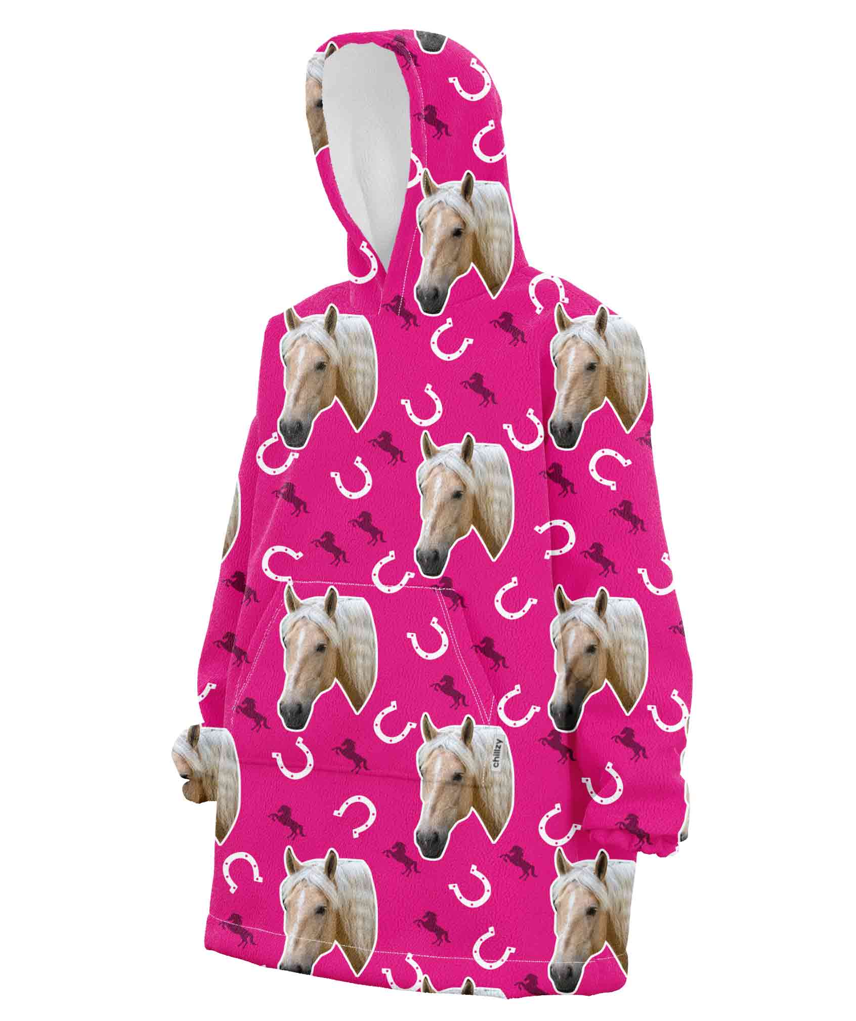 Your Horse Chillzy Hoodie Blanket