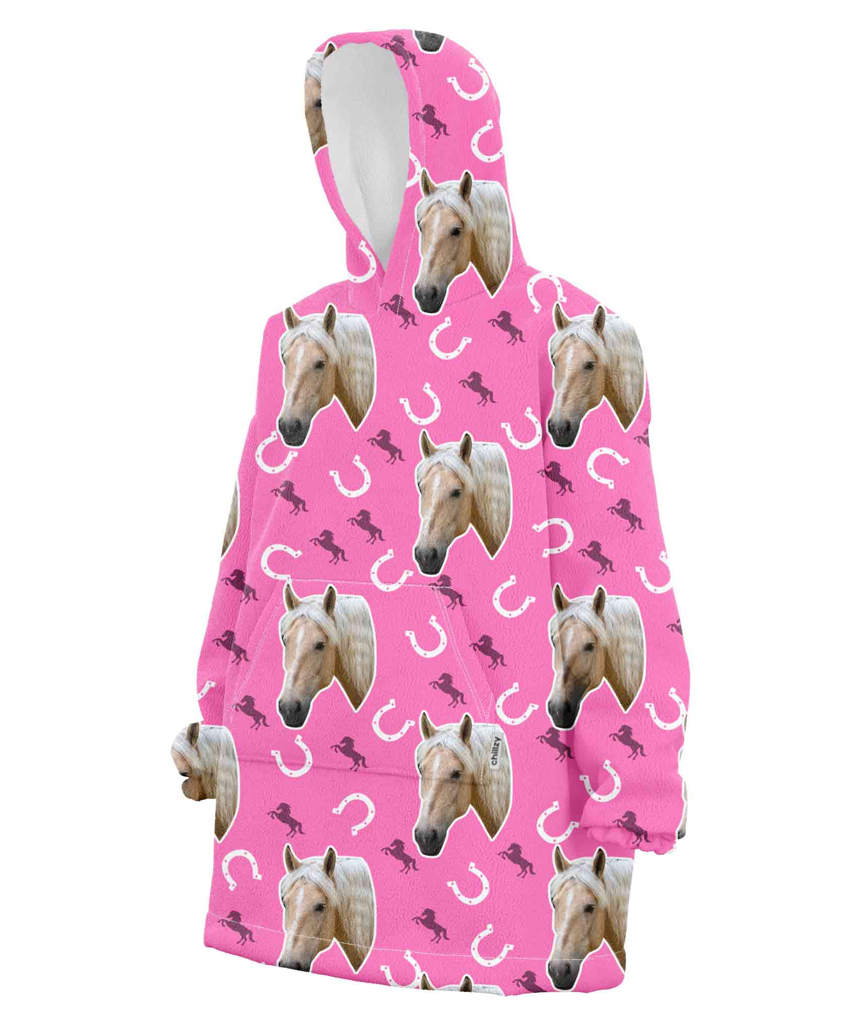 Your Horse Chillzy Hoodie Blanket