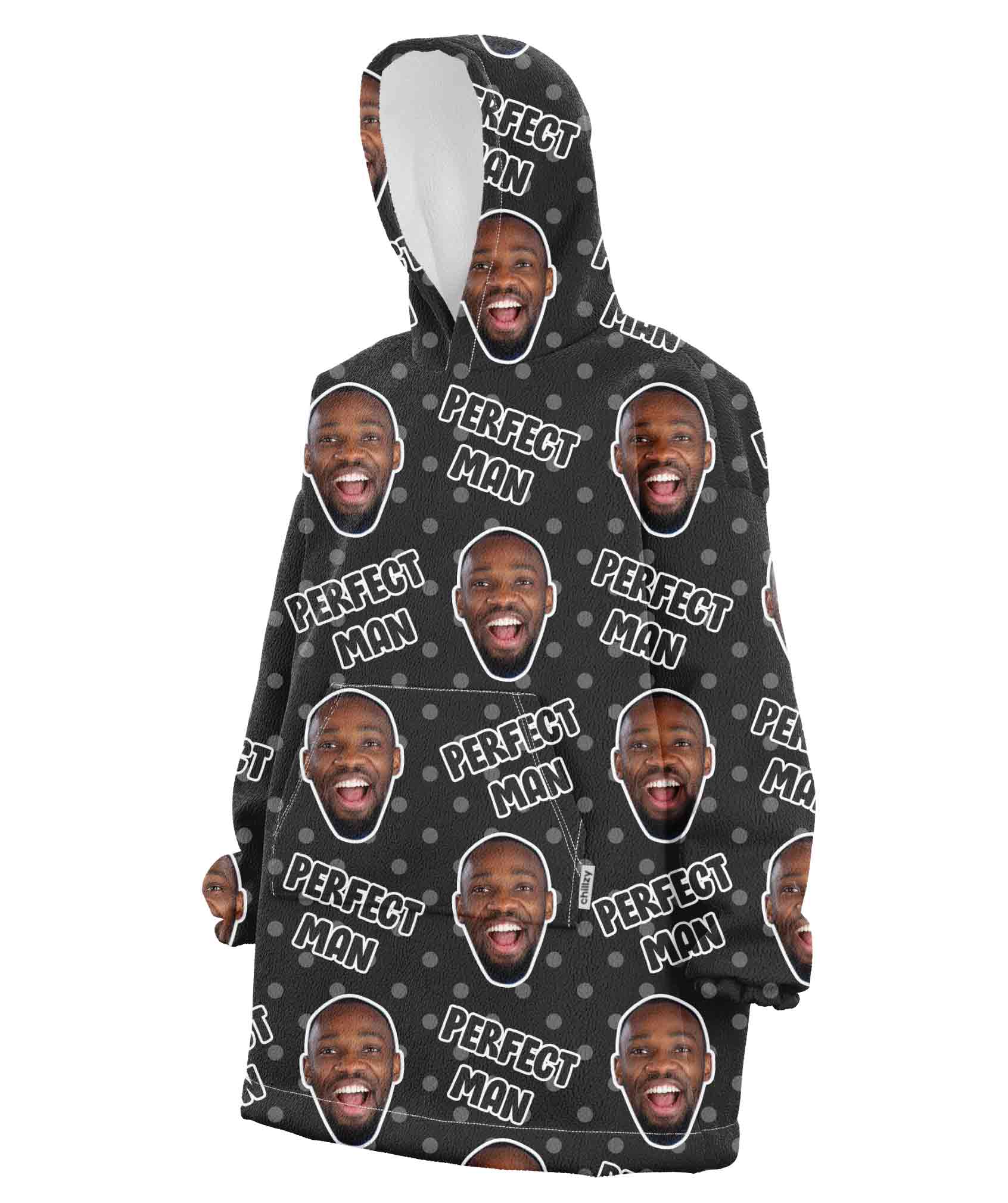 Perfect Man Chillzy Hoodie Blanket