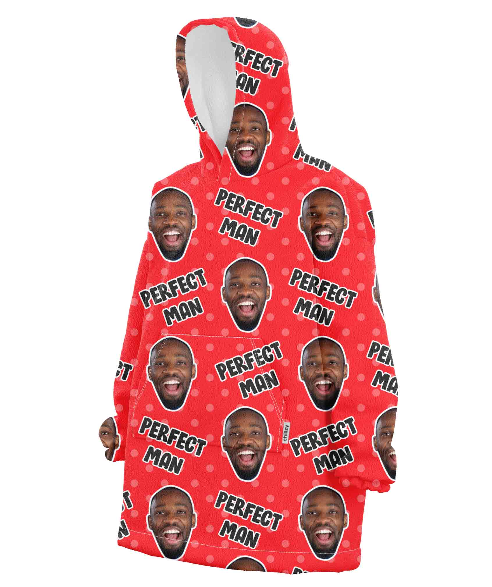 Perfect Man Chillzy Hoodie Blanket