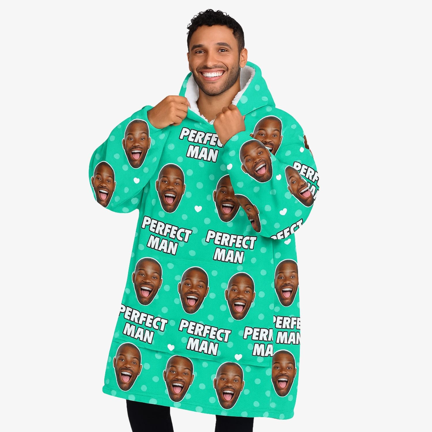 Perfect Man Chillzy Hoodie Blanket