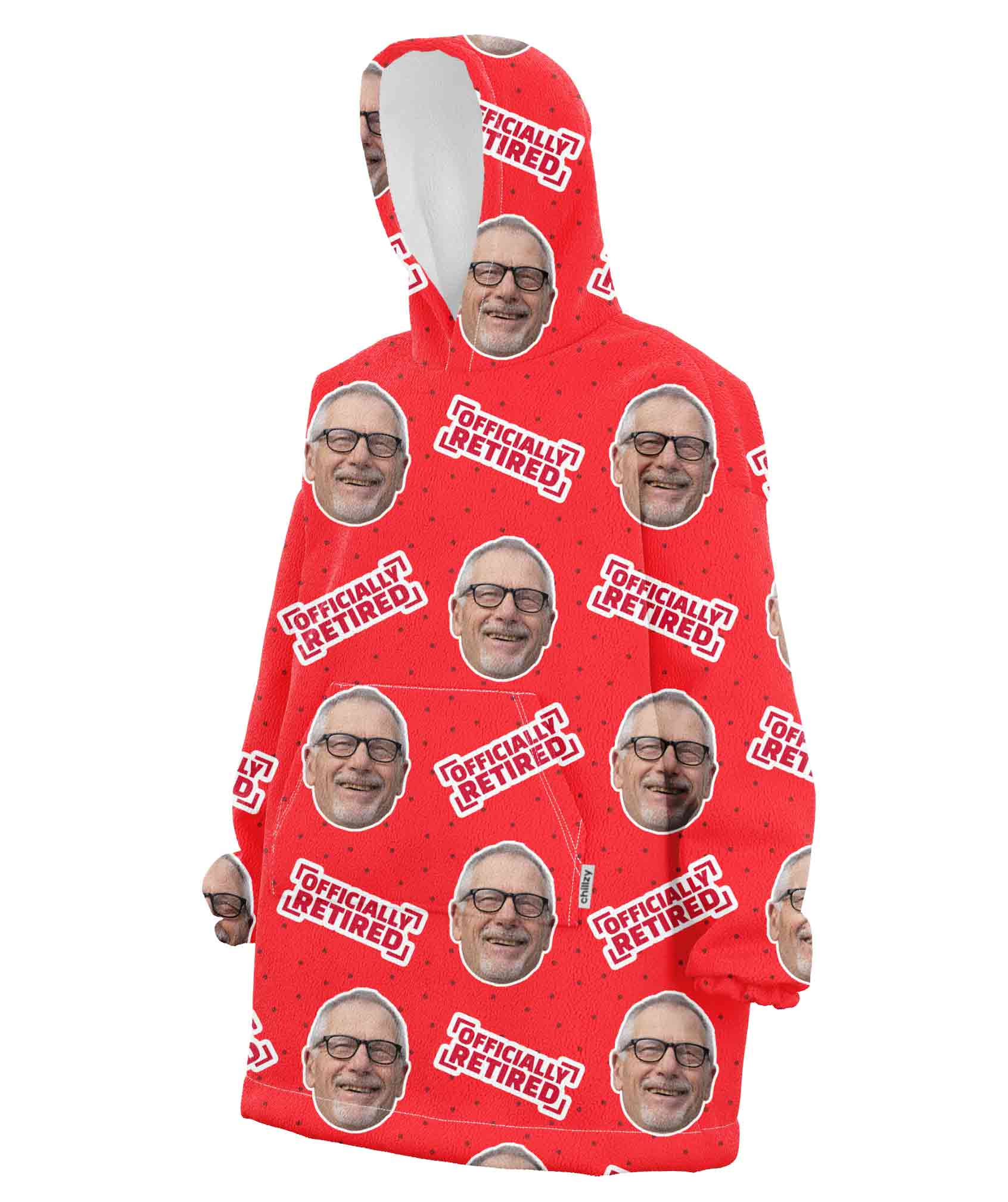 Officially Retired Chillzy Hoodie Blanket