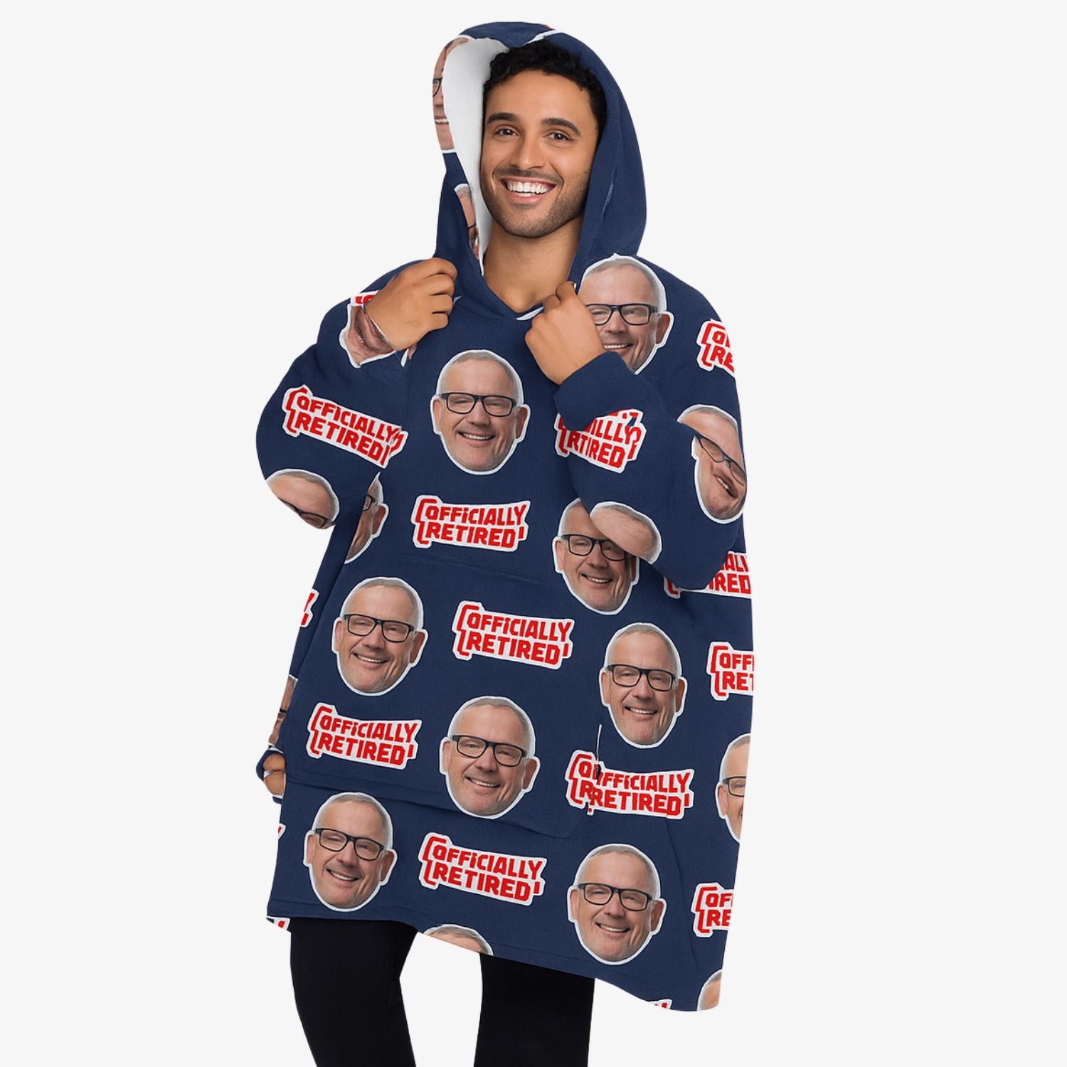 Officially Retired Chillzy Hoodie Blanket