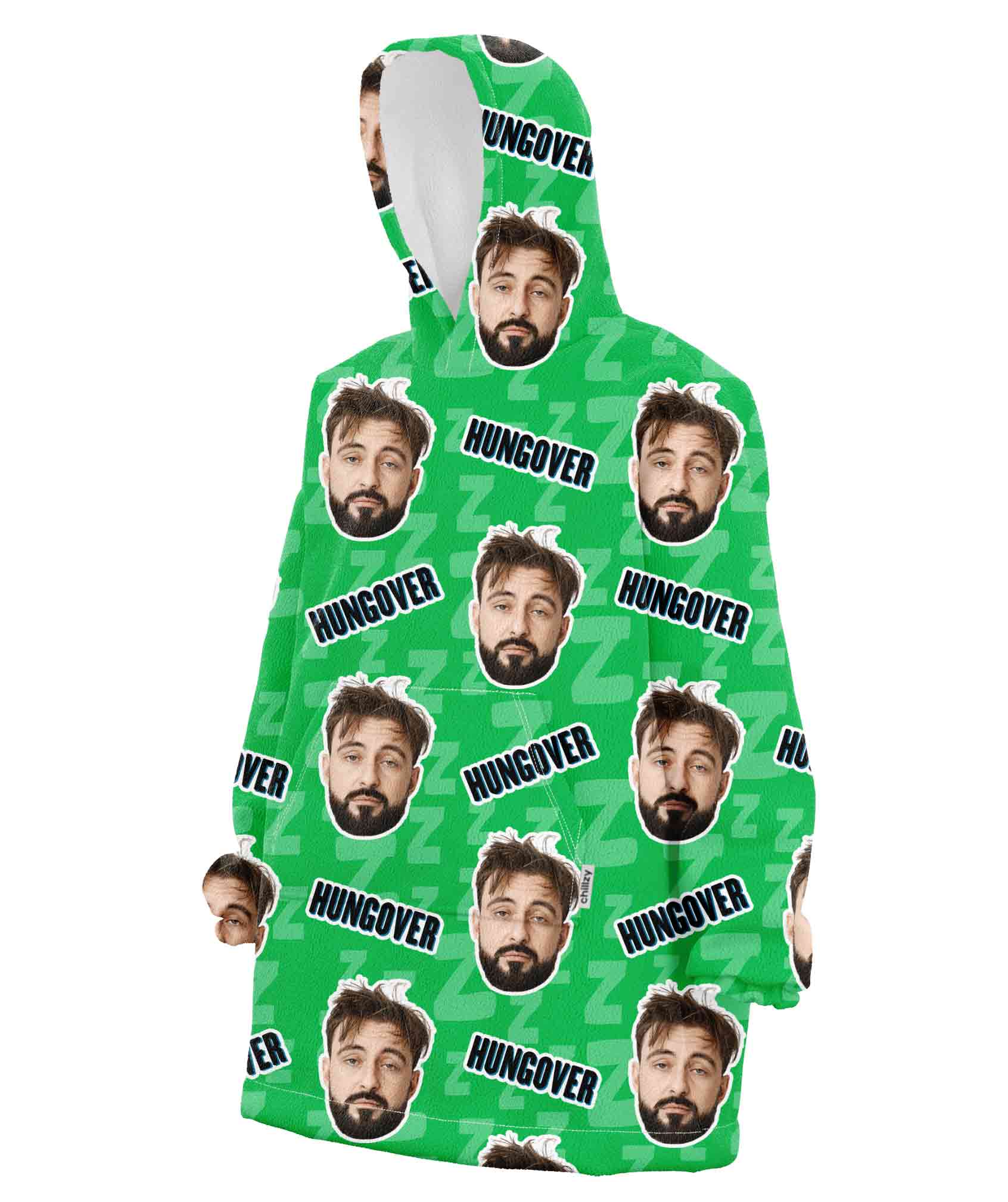 Hungover Chillzy Hoodie Blanket