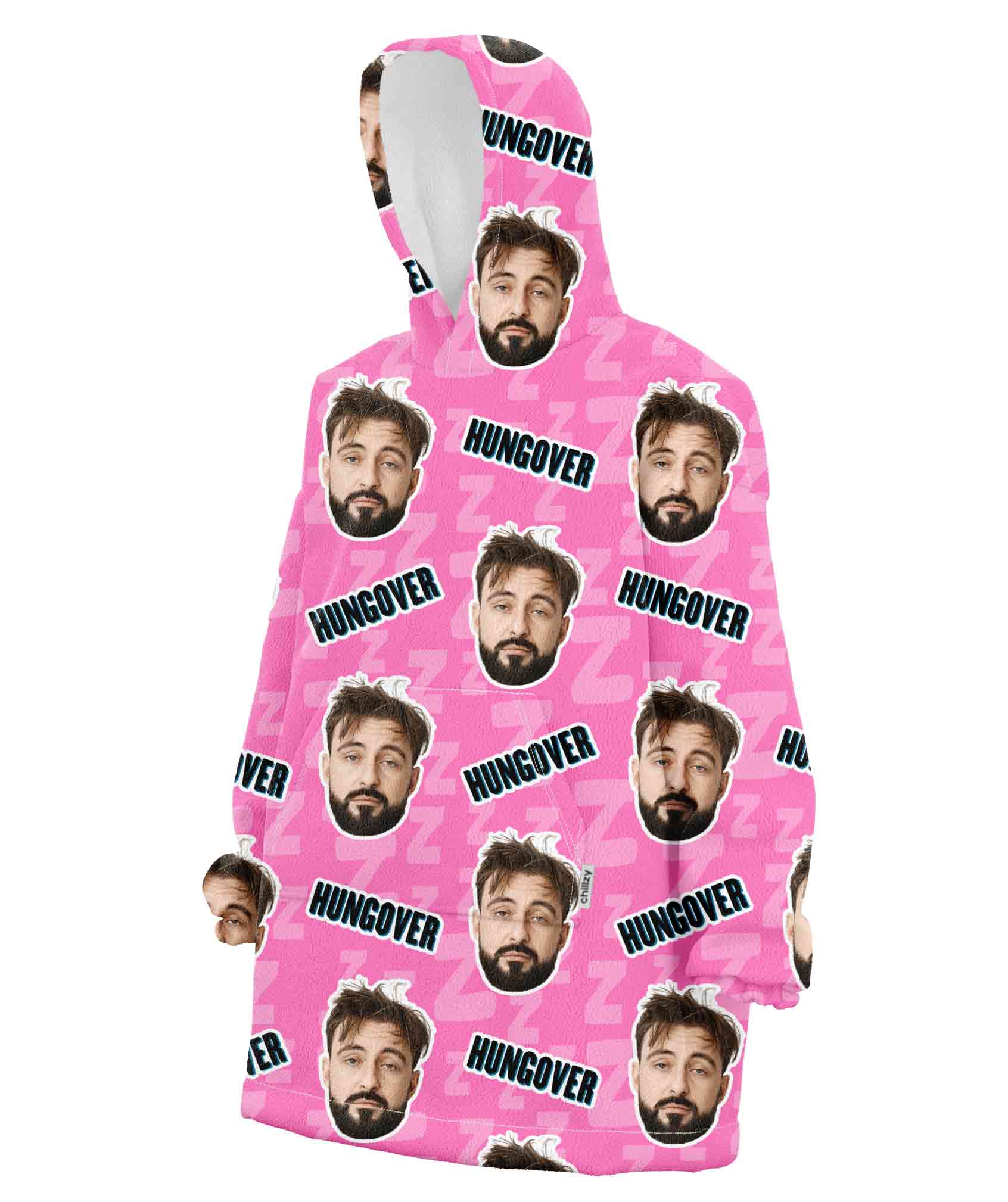 Hungover Chillzy Hoodie Blanket