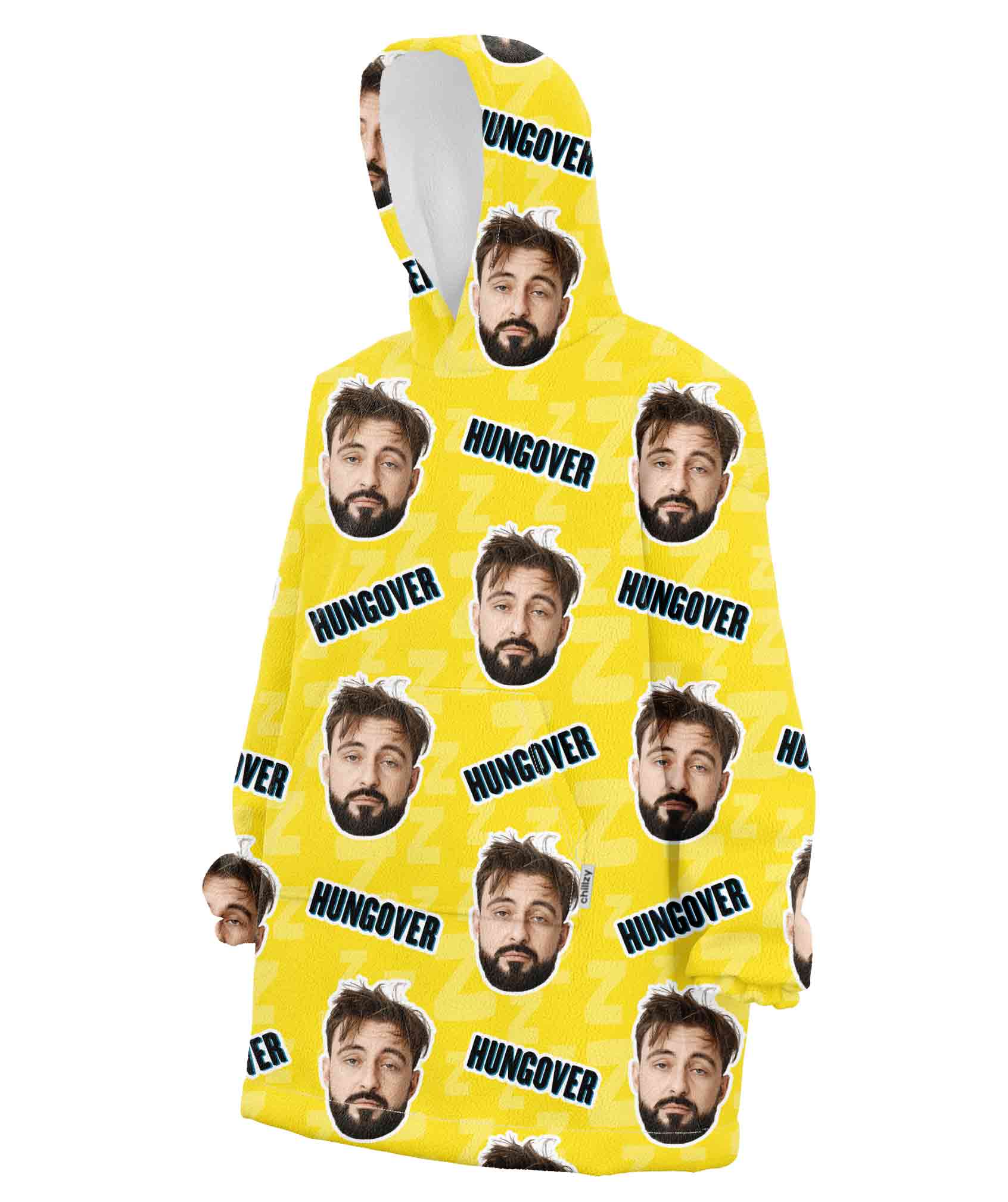 Hungover Chillzy Hoodie Blanket