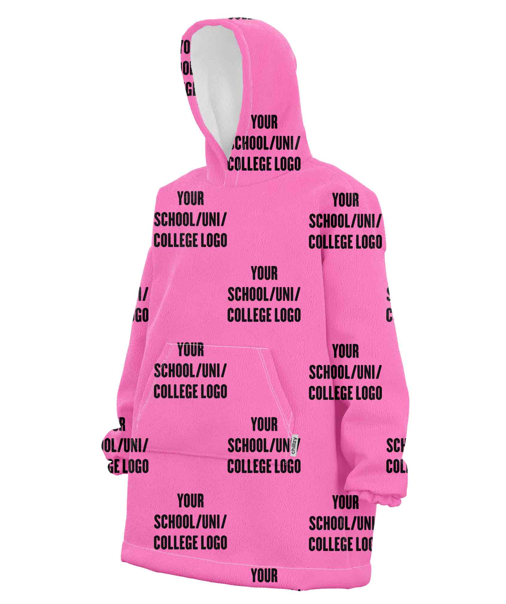 Your School, College or Uni Chillzy Hoodie Blanket