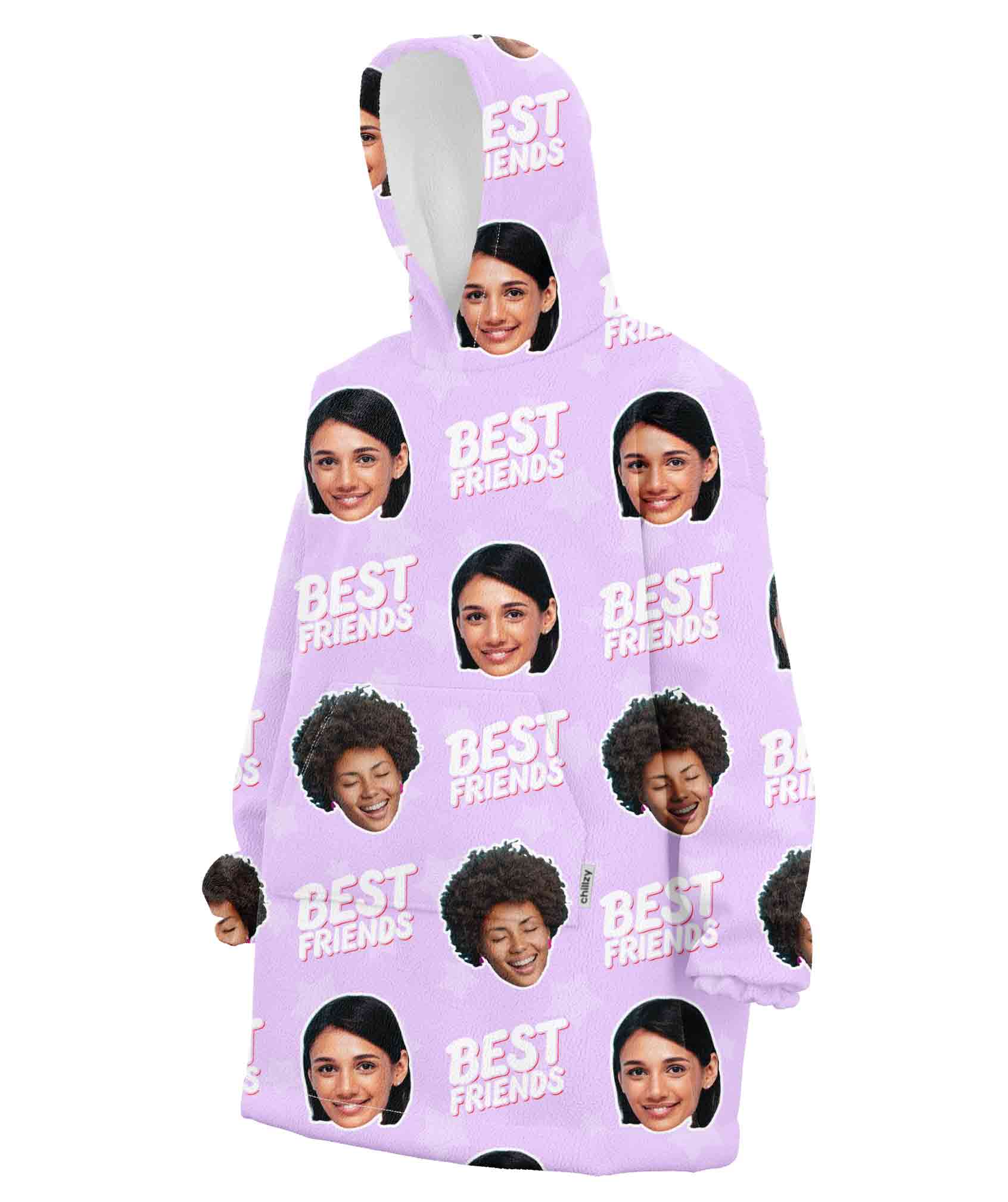 Best Friends Chillzy Hoodie Blanket