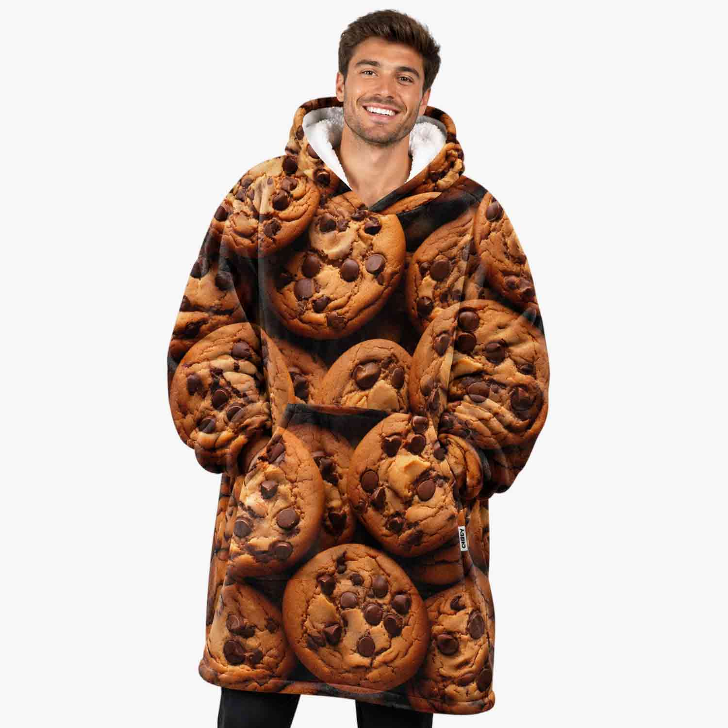 Cookie Adult Chillzy Hoodie Blanket