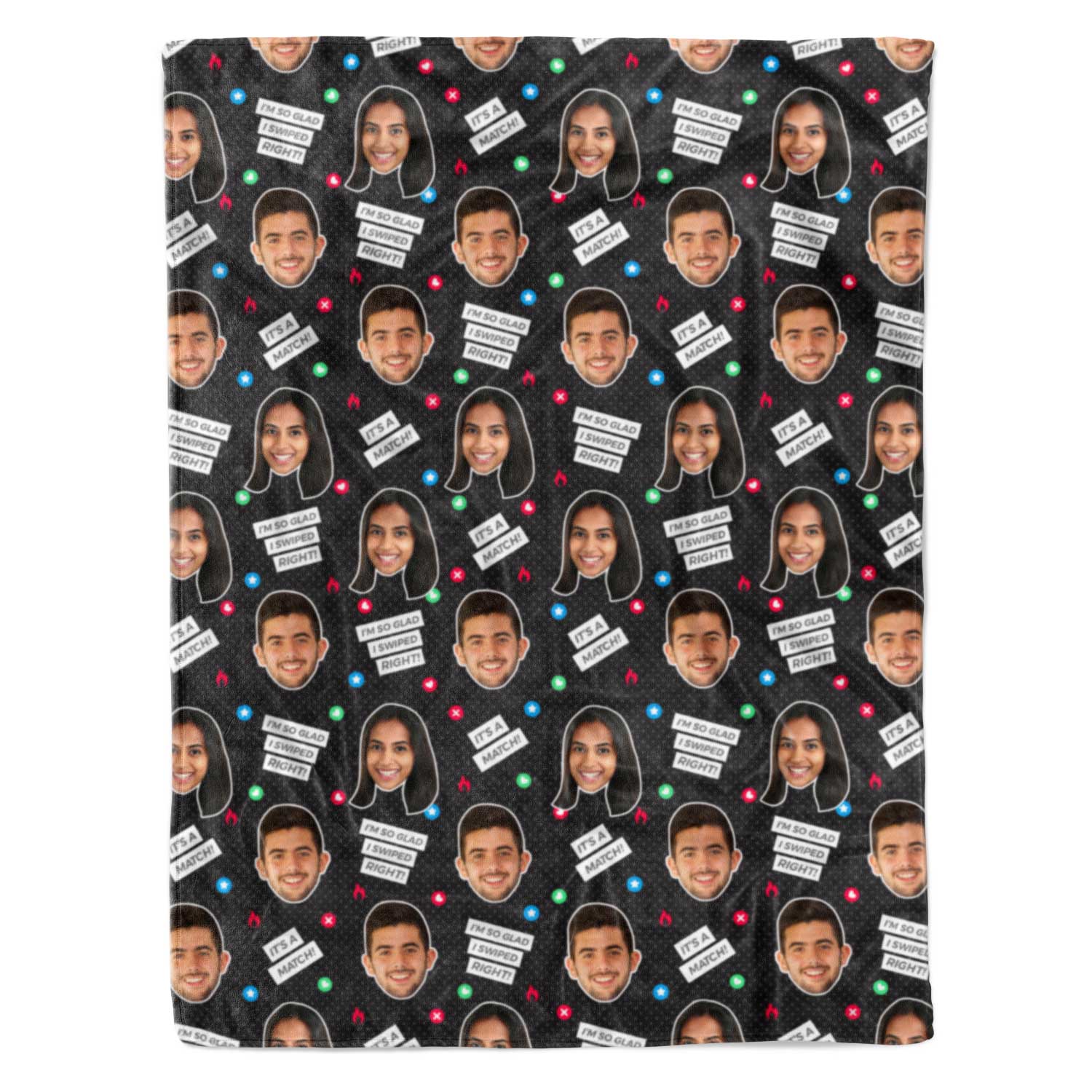 Tinder Personalised Blanket