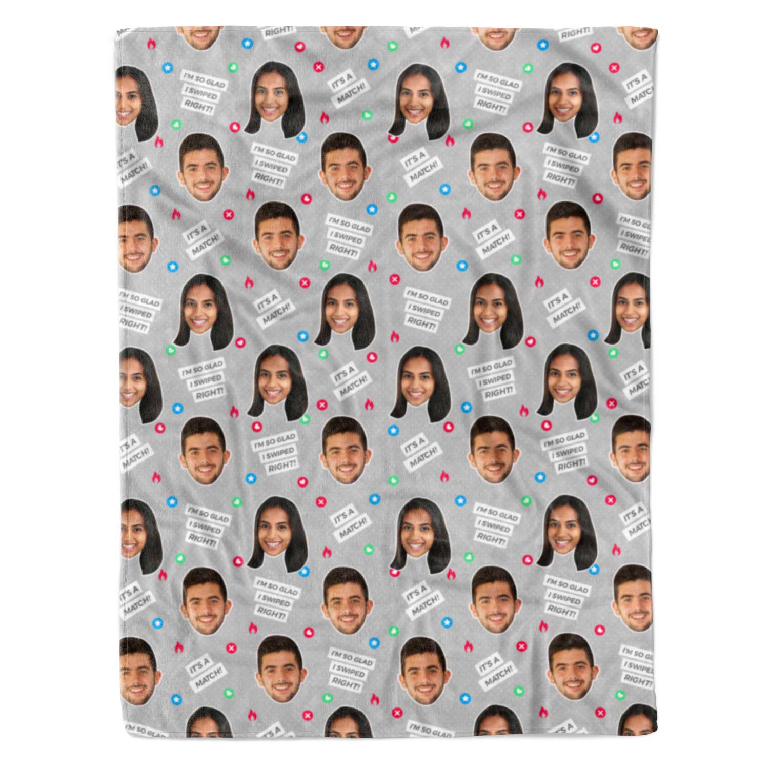 Tinder Personalised Blanket