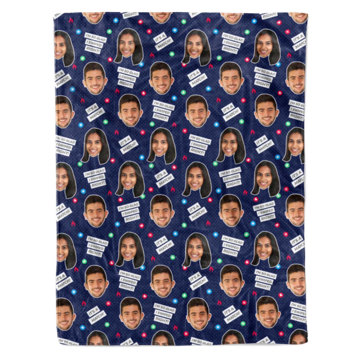 Tinder Personalised Blanket