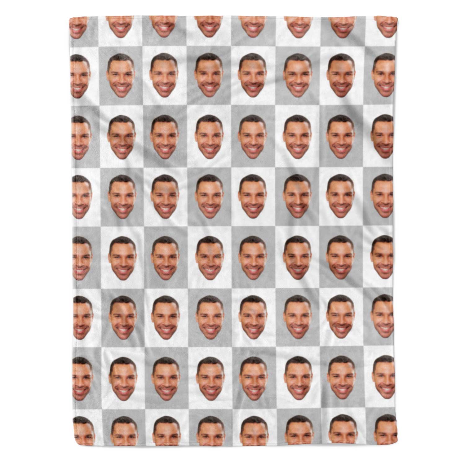 Chequered Personalised Blanket