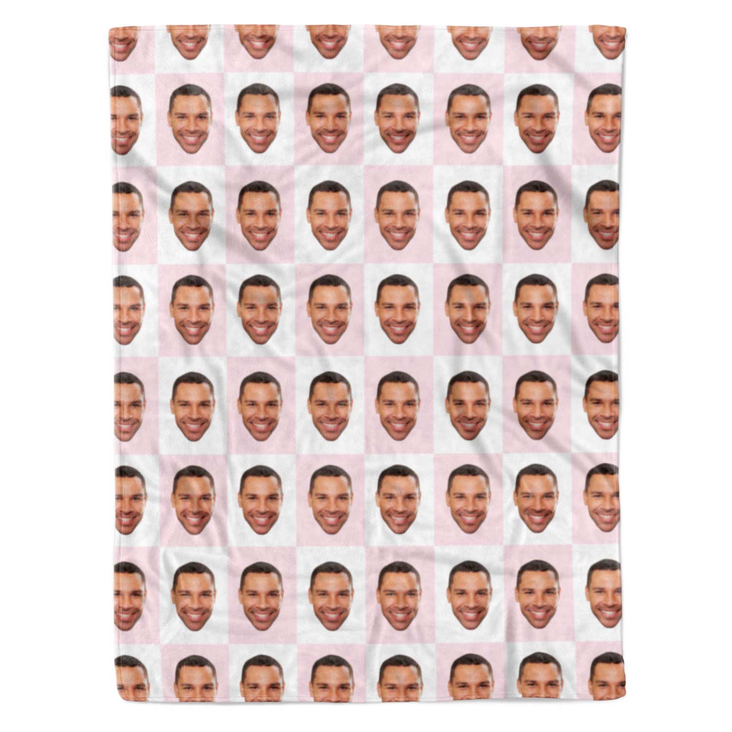 Chequered Personalised Blanket