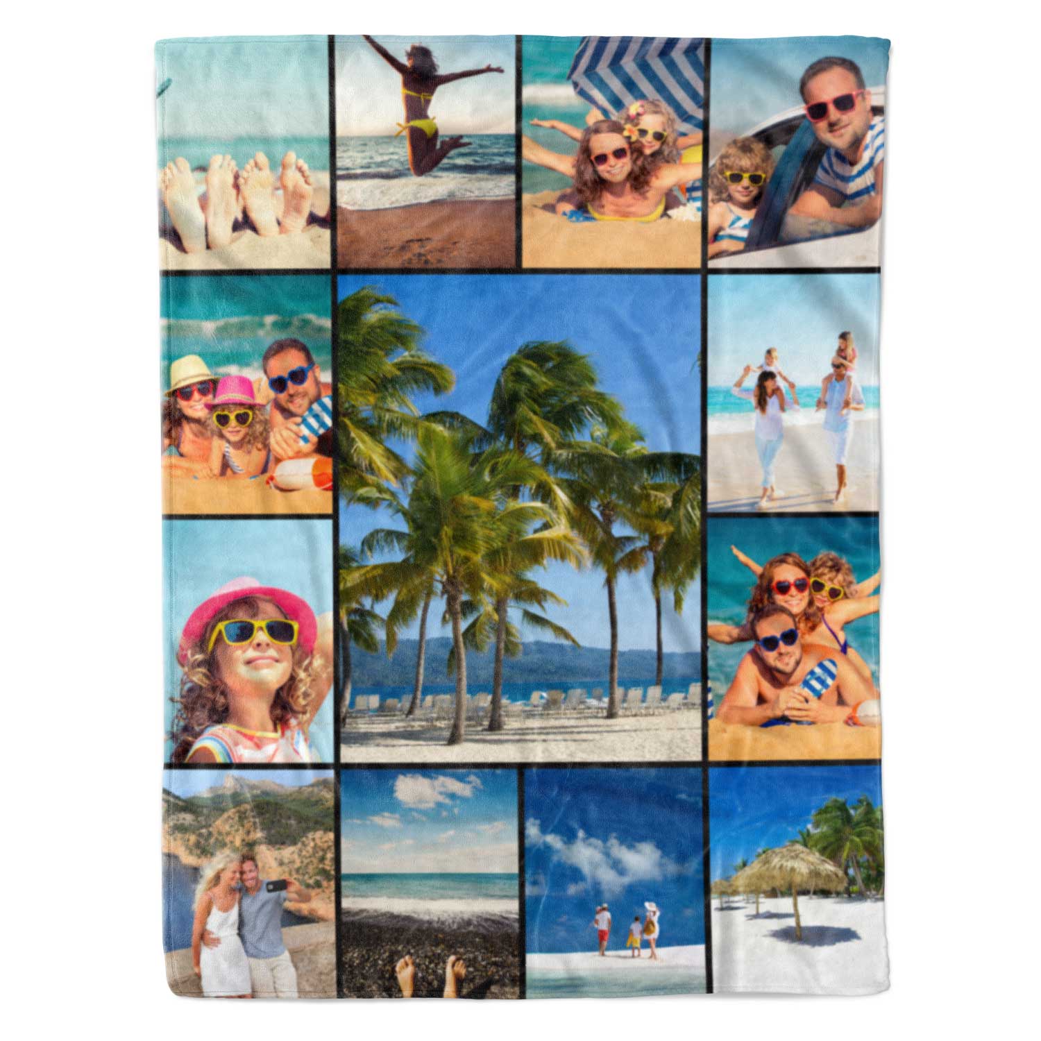 Photo Collage Personalised Blanket