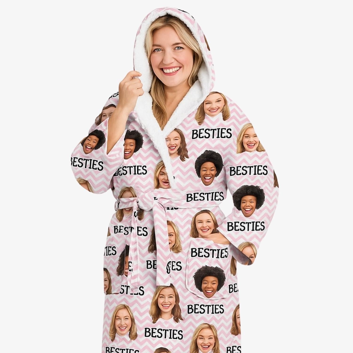 Besties Personalised Dressing Gown