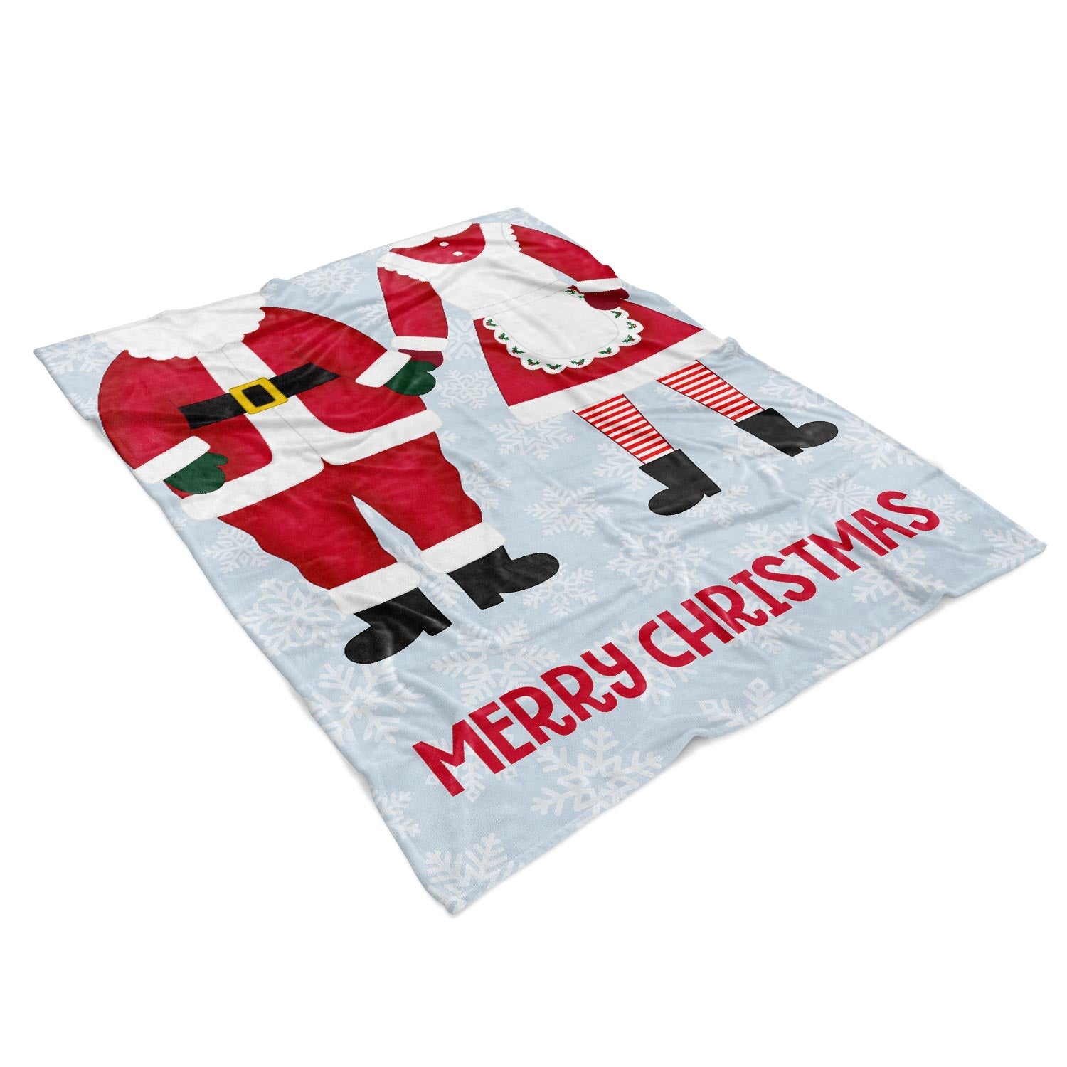 Mr & Mrs Claus Blanket