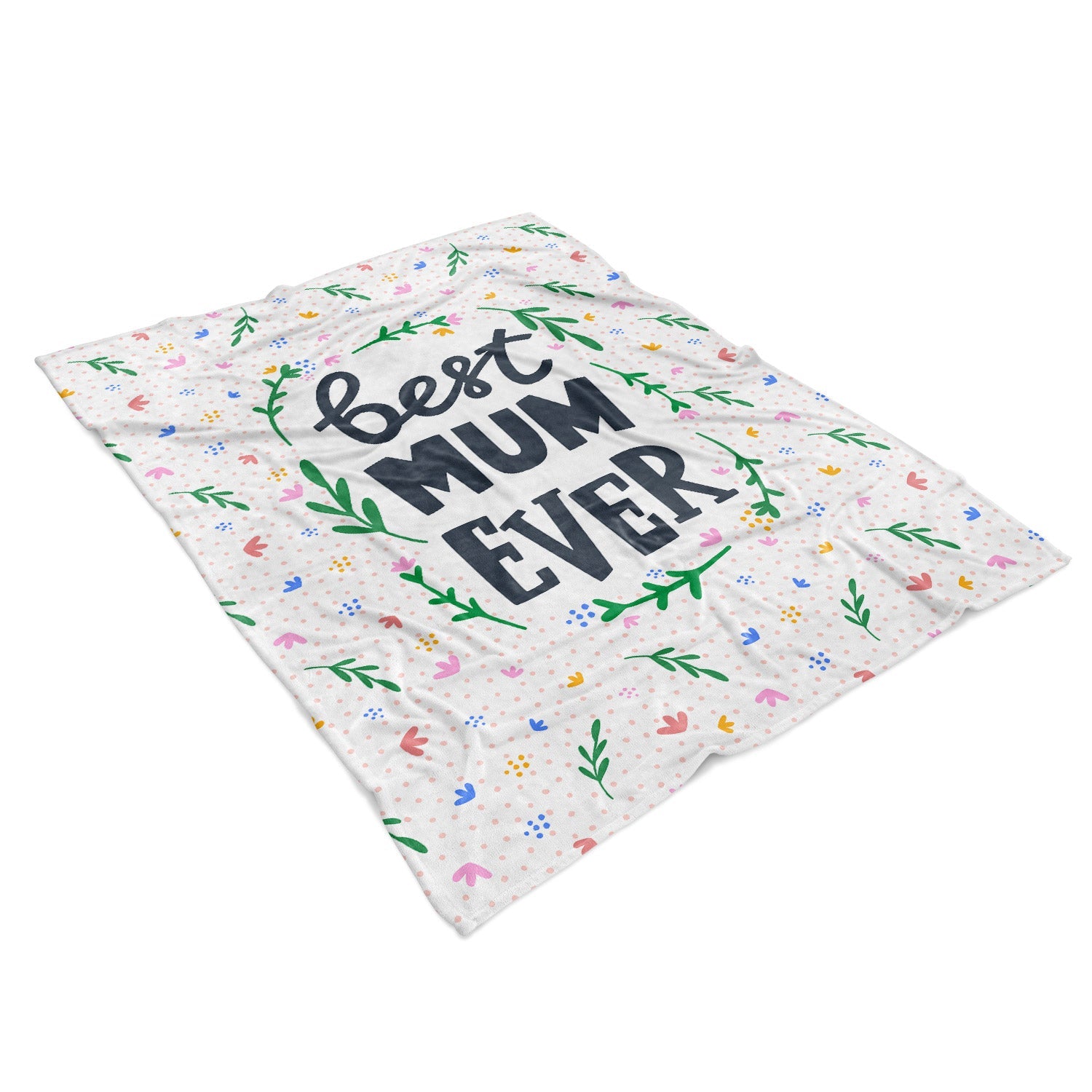 Best Mum Ever Fleece Blanket