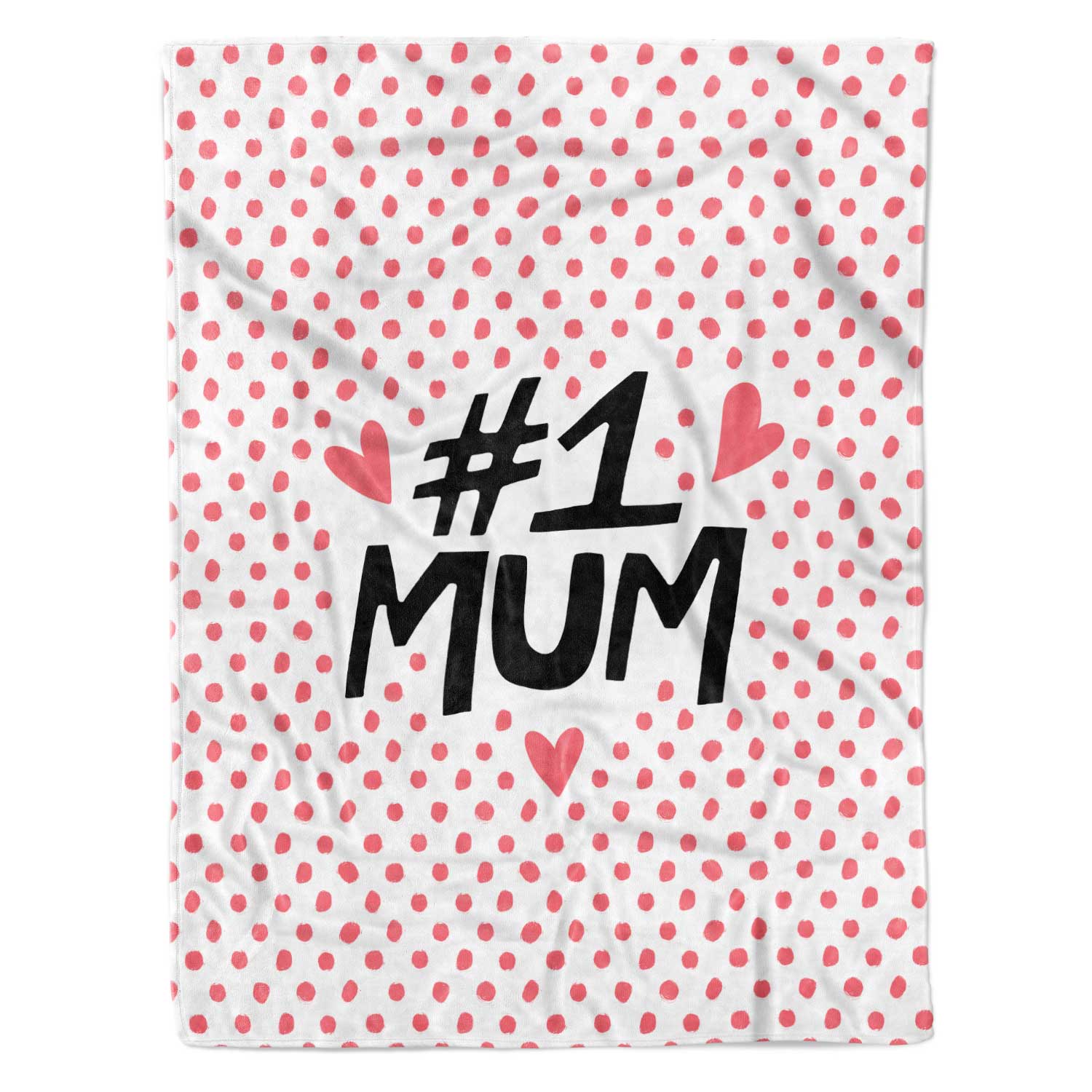 No.1 Mum Fleece Blanket