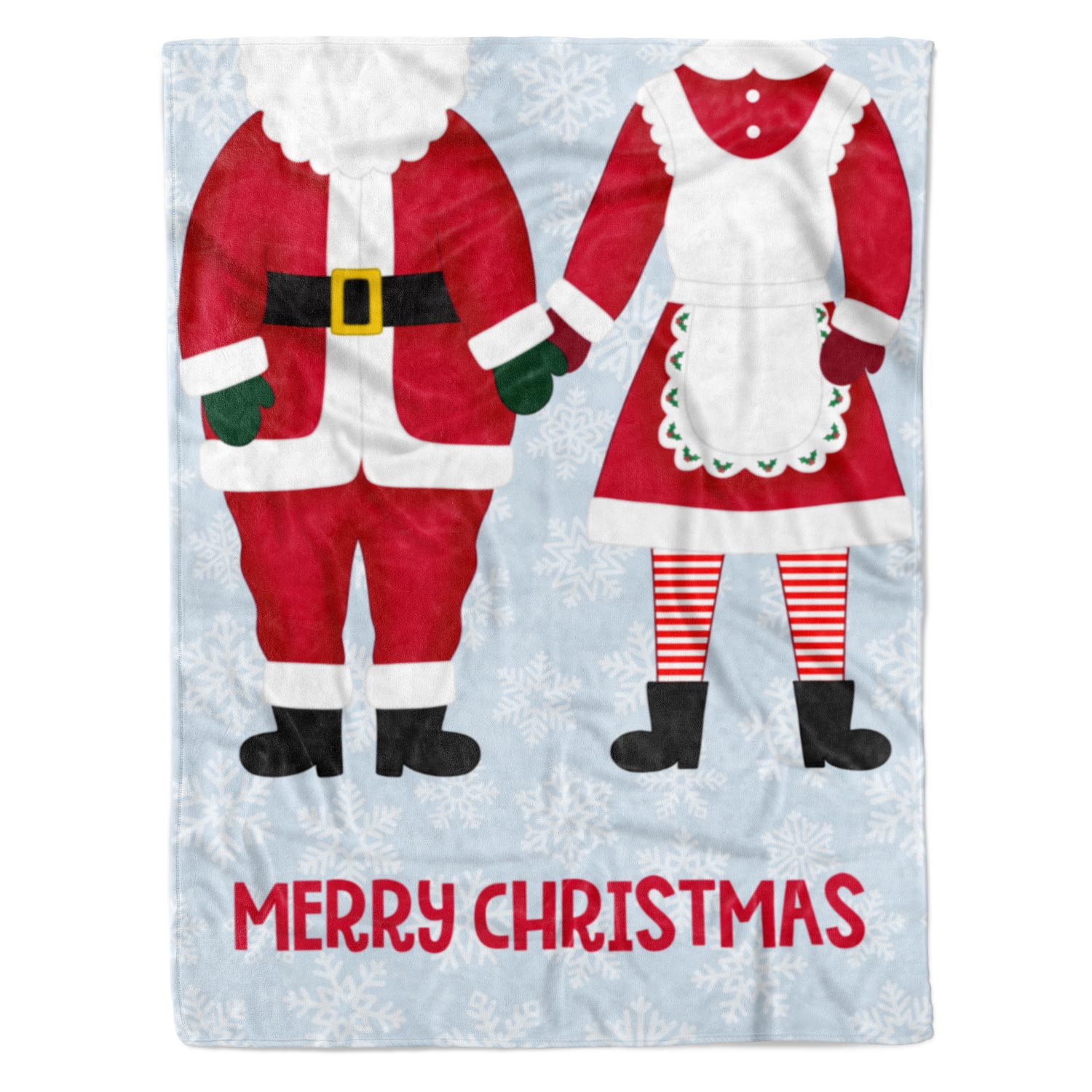 Mr & Mrs Claus Blanket