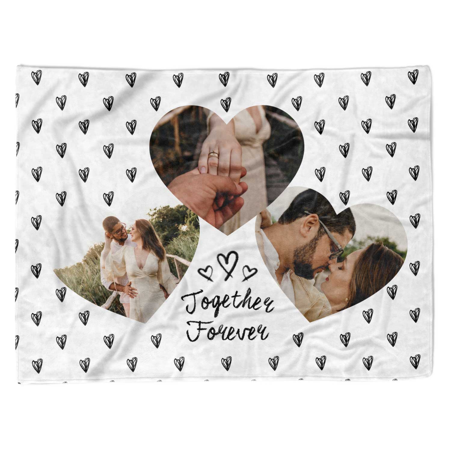 Together Forever Personalised Blanket
