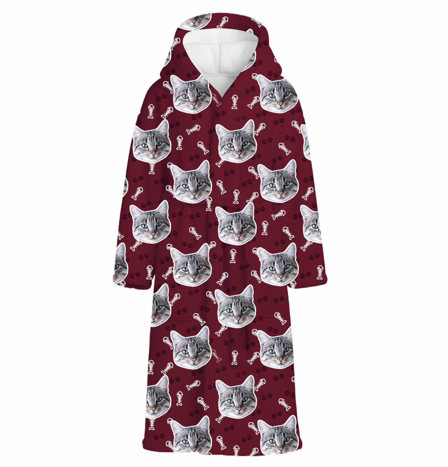 Your Cat Personalised Dressing Gown