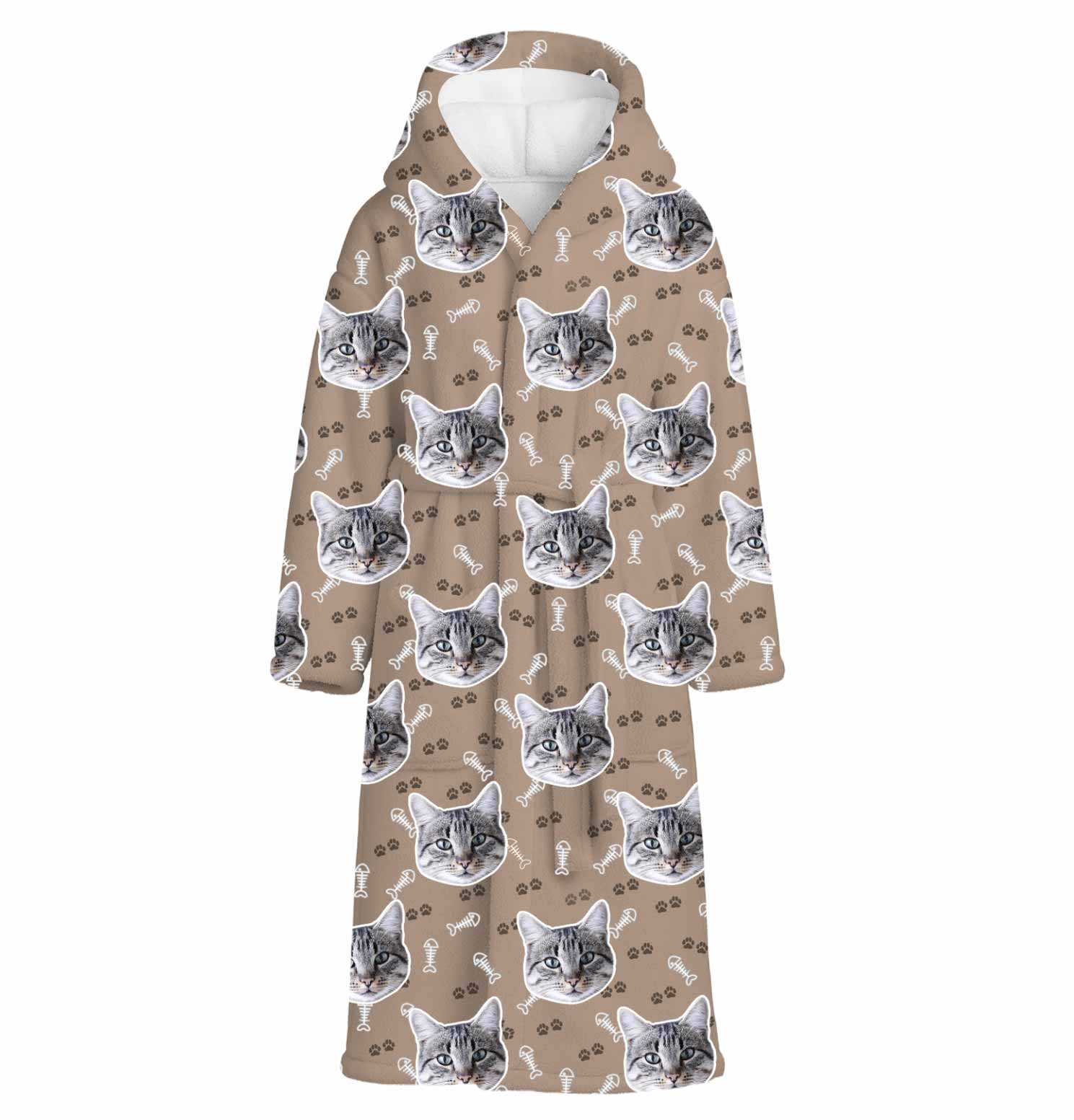Your Cat Personalised Dressing Gown