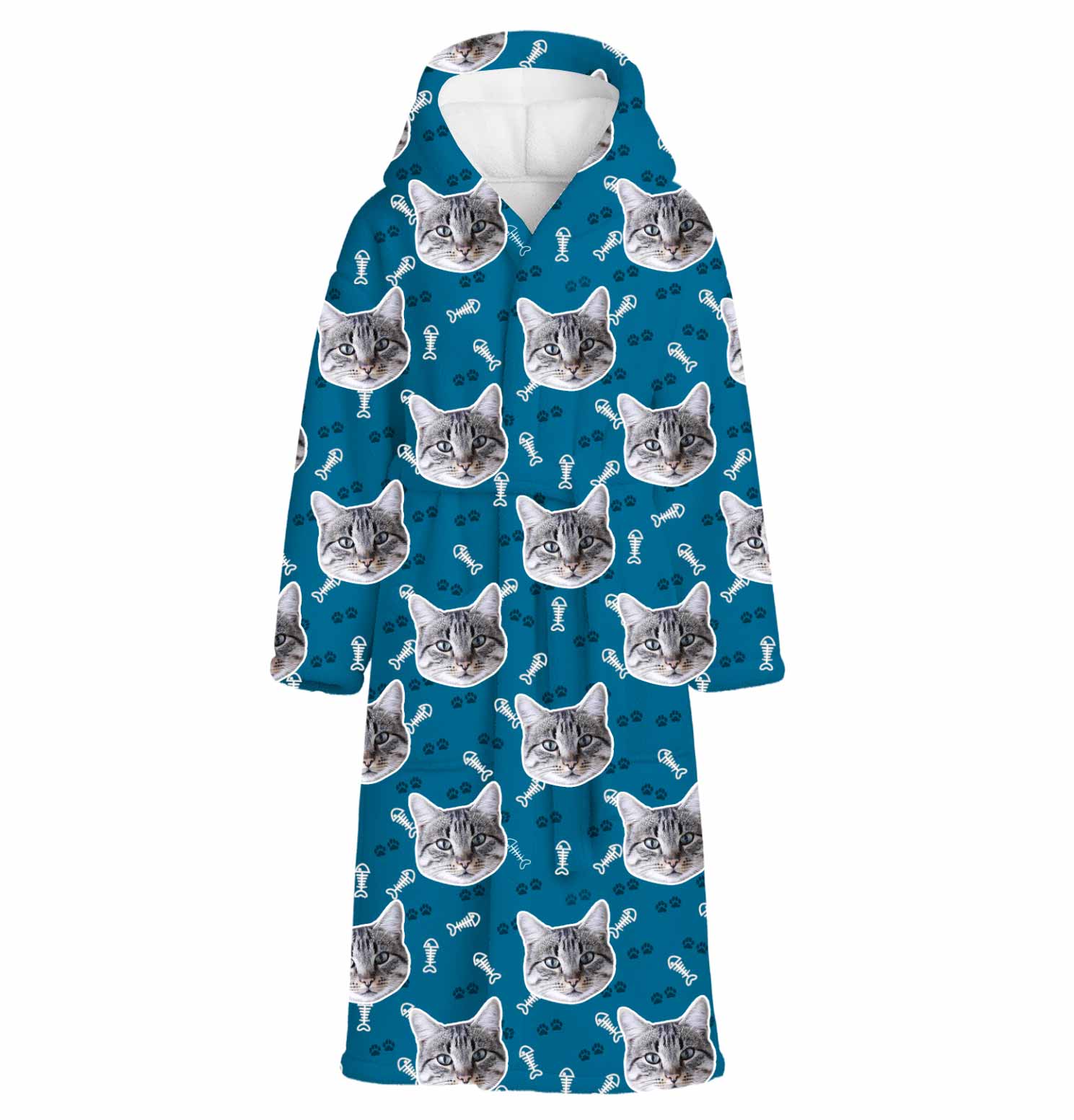 Your Cat Personalised Dressing Gown