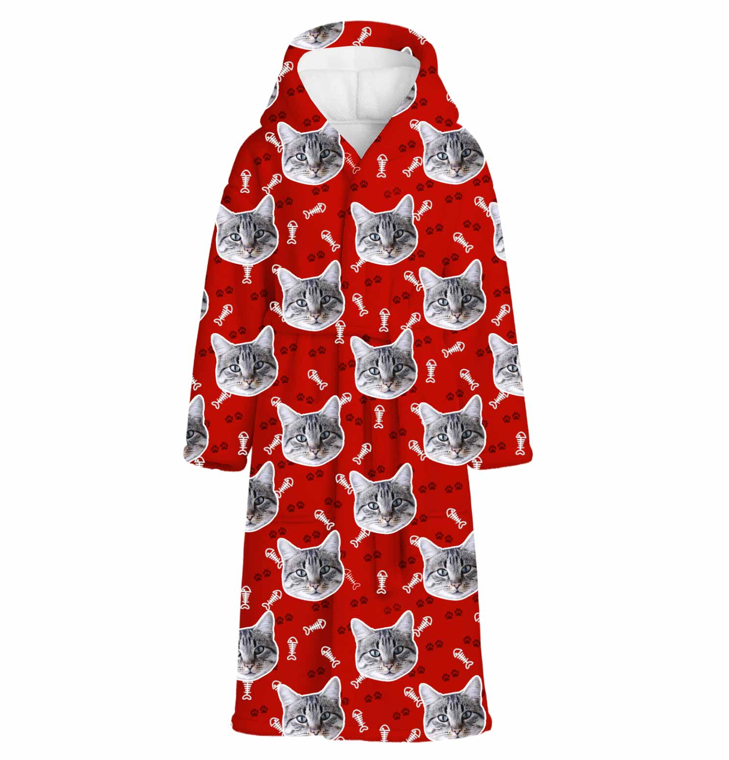 Your Cat Personalised Dressing Gown
