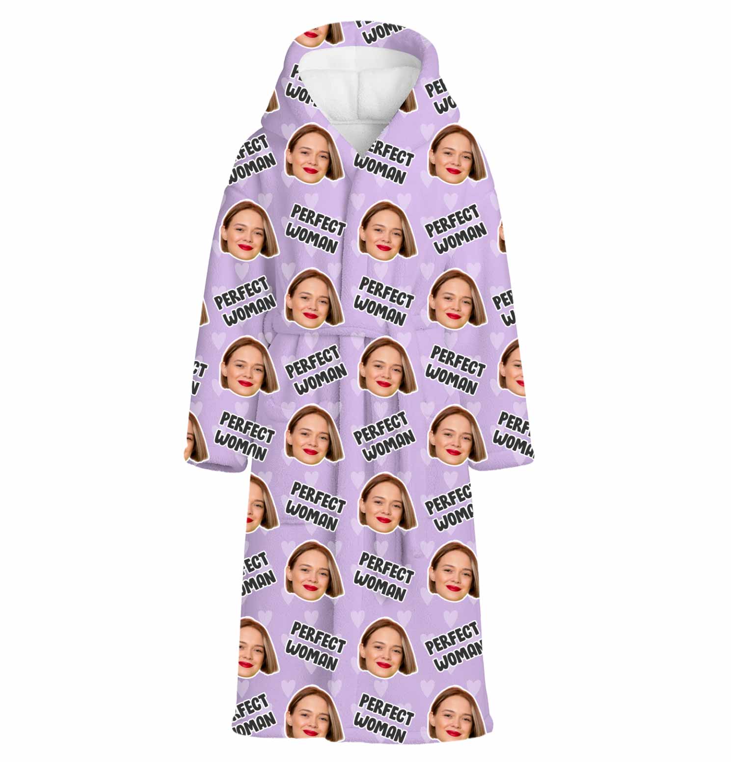 Perfect Woman Personalised Dressing Gown