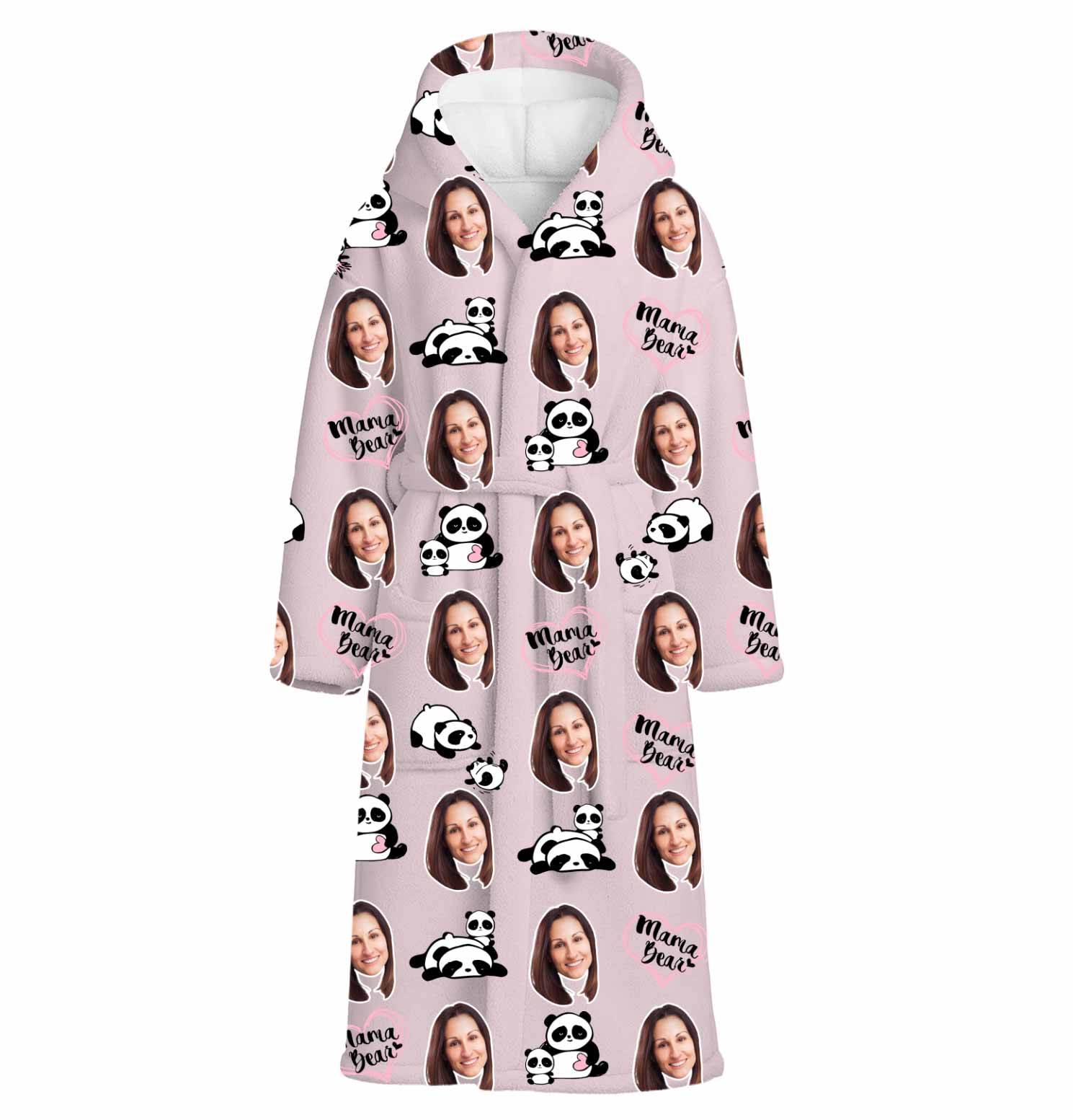 Mama Bear Personalised Dressing Gown