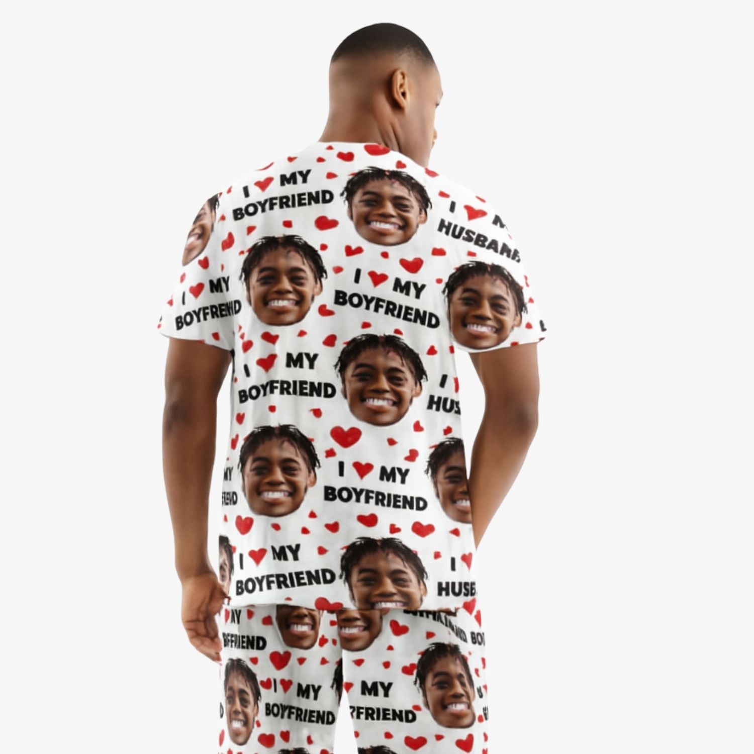 Men's I Love My Boyfriend Pyjamas