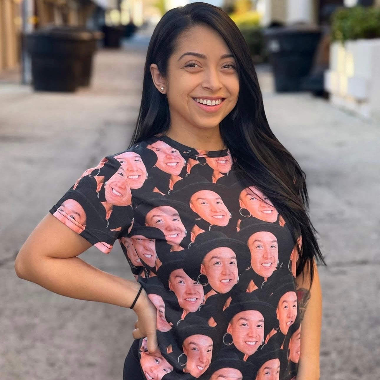 Women's Face Mash Pyjamas - Shorts Set