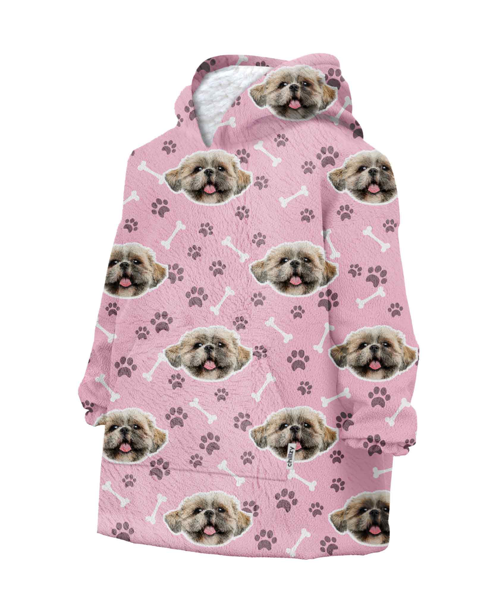 Your Dog Chillzy Kids Hoodie Blanket