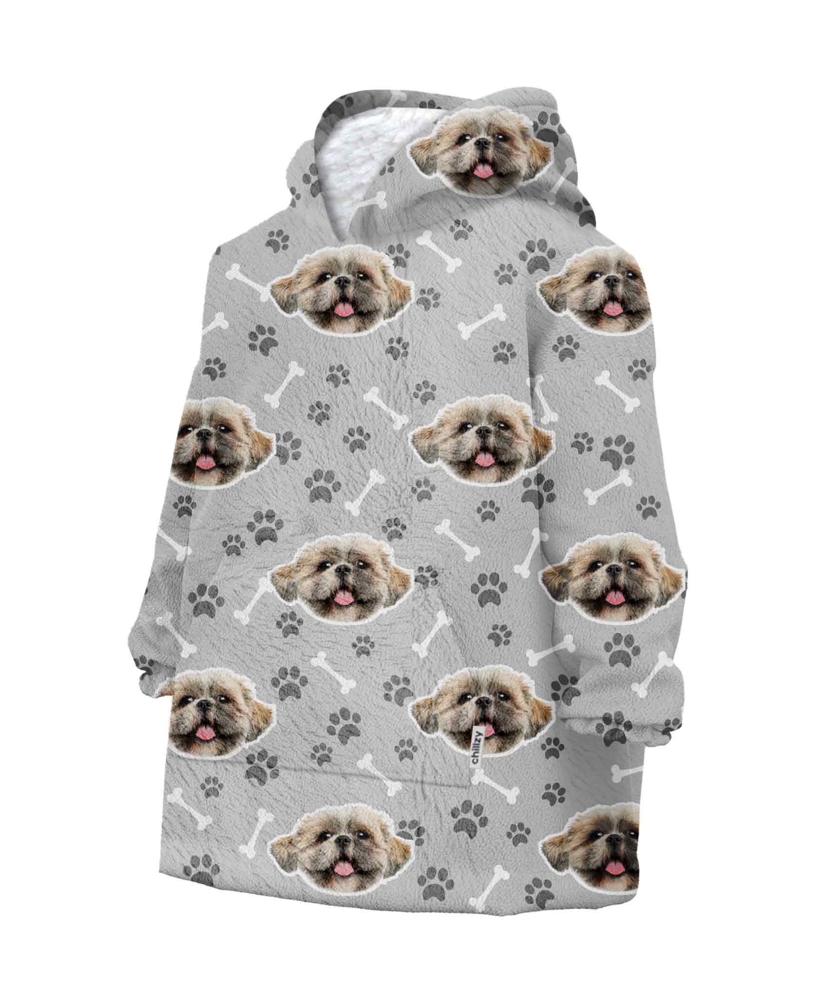 Your Dog Chillzy Kids Hoodie Blanket