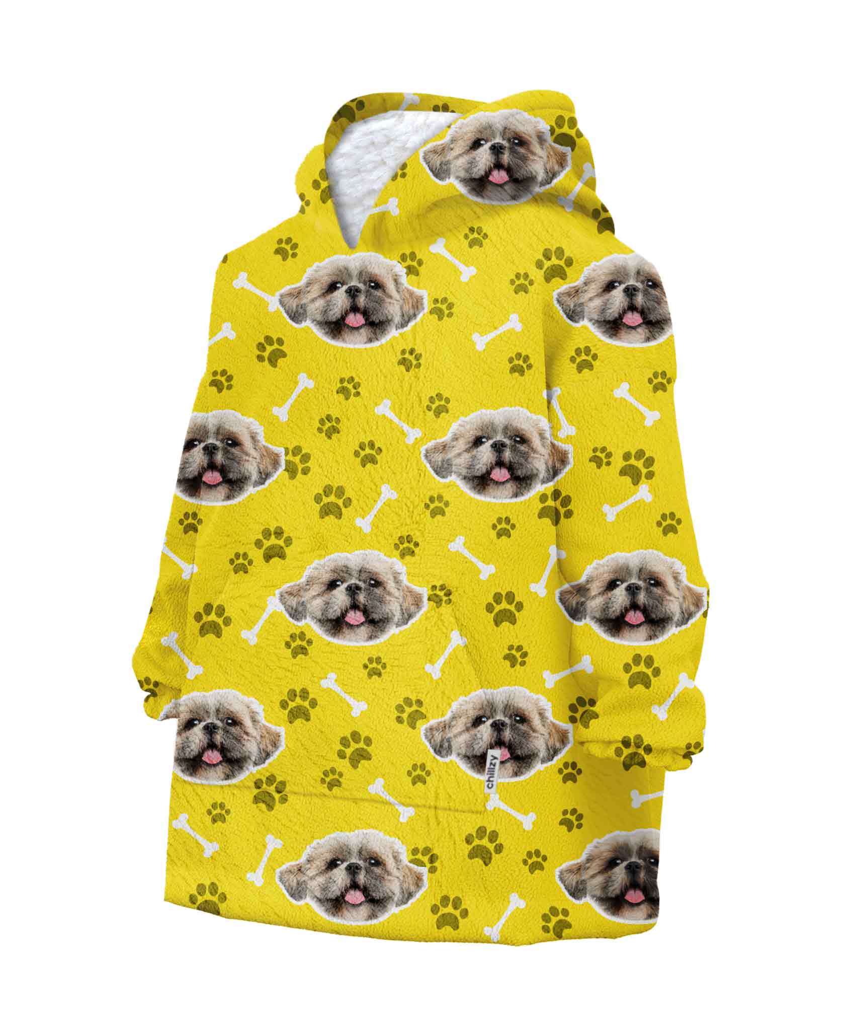 Your Dog Chillzy Kids Hoodie Blanket