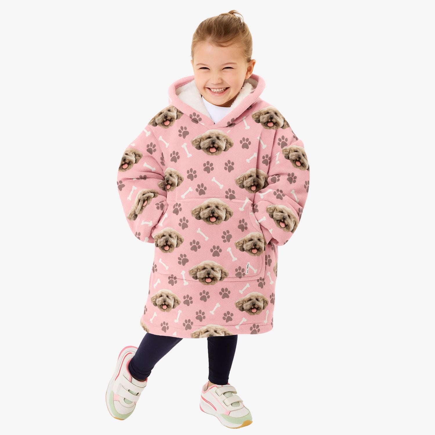 kids dog hoodie blanket