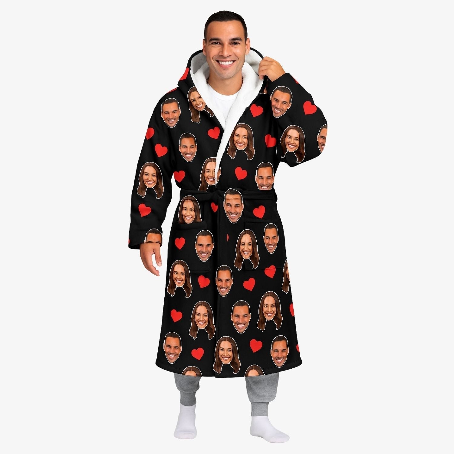 funny personalised dressing gown for him