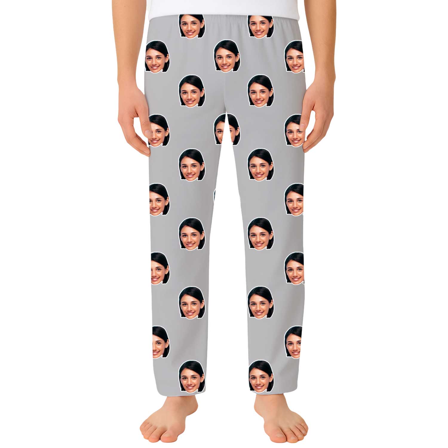 pjs with face on them
