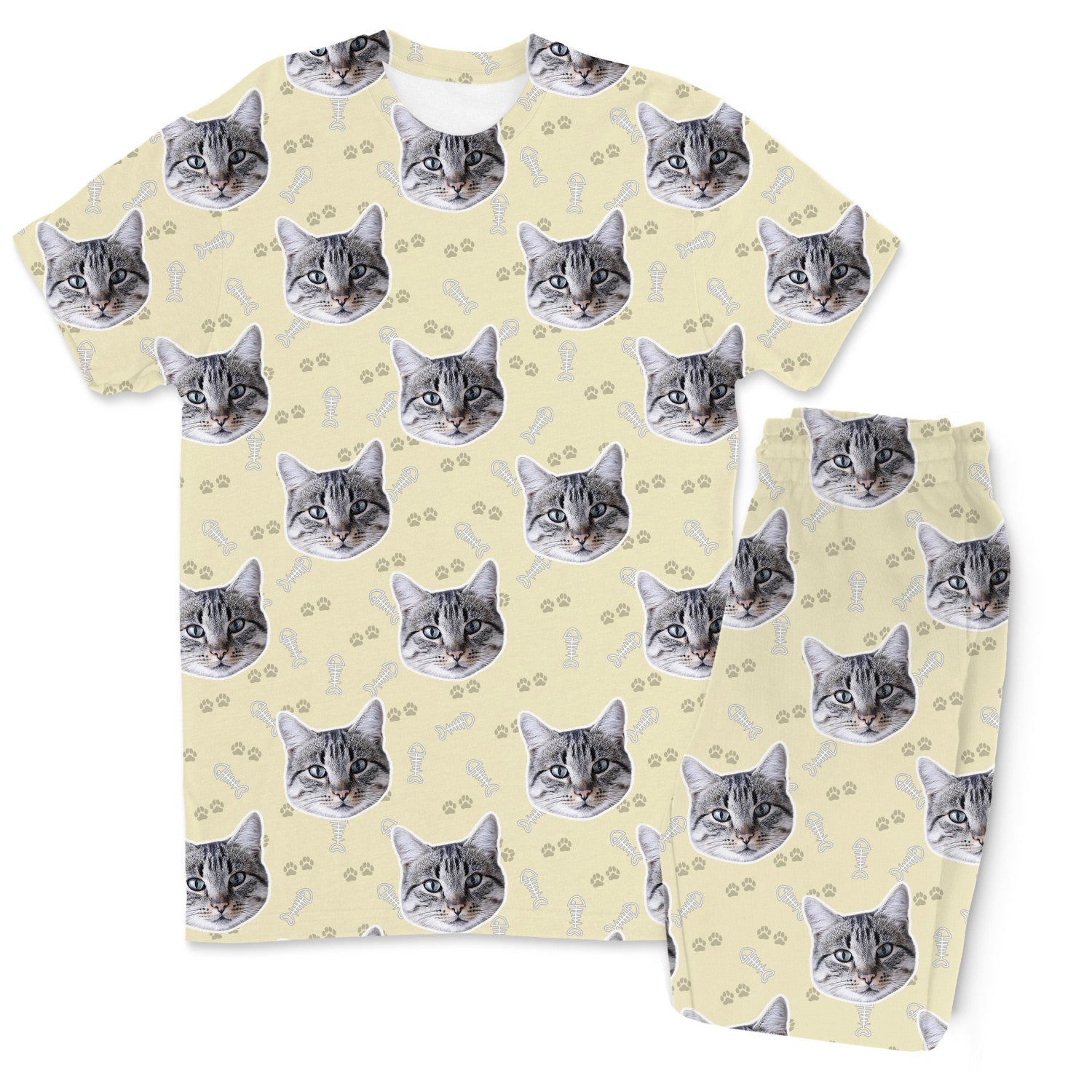 Your Cat Men's Personalised Pyjamas - Trouser Set