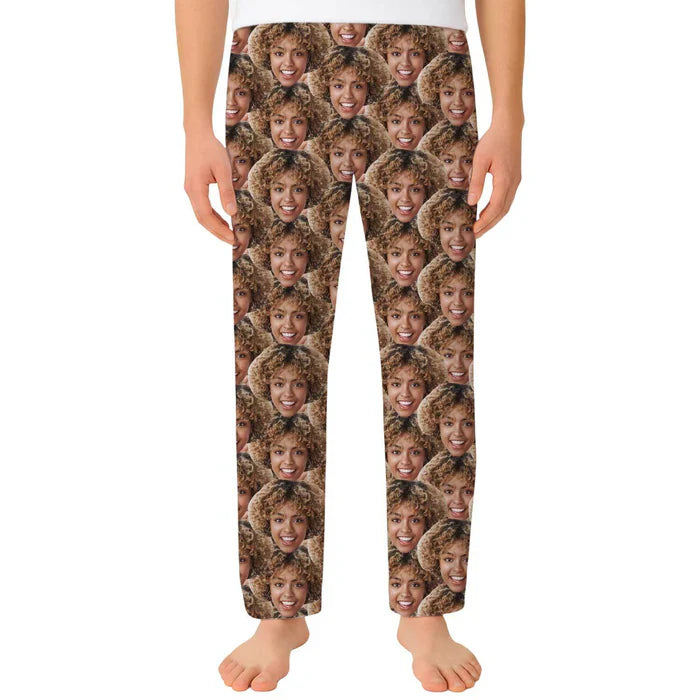 Men's Face Pyjama Bottoms