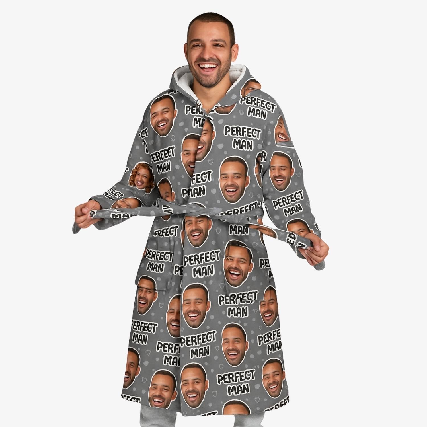 Perfect Man Personalised Dressing Gown