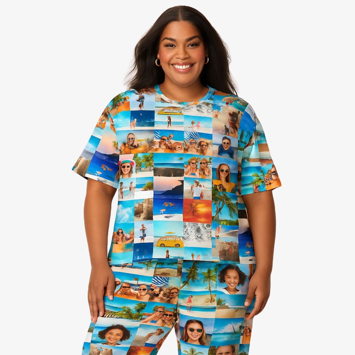 Women's Photo Collage personalised Pyjamas