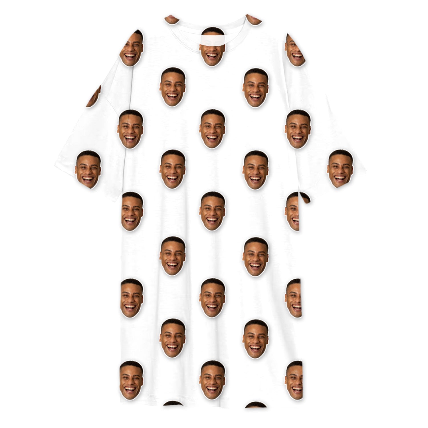 pjs with face on them
