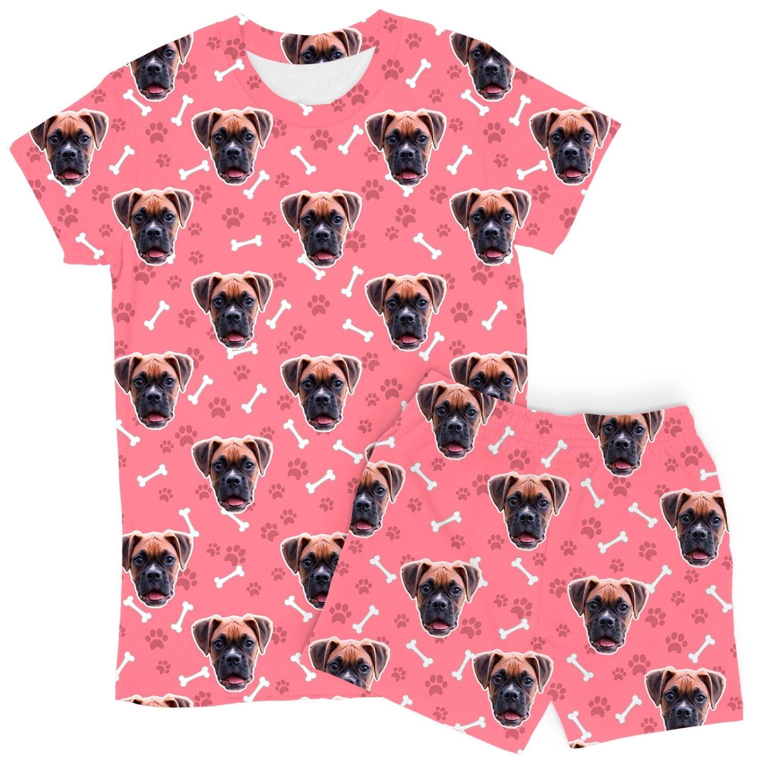 Your Dog Women's Personalised PJs - Shorts Set