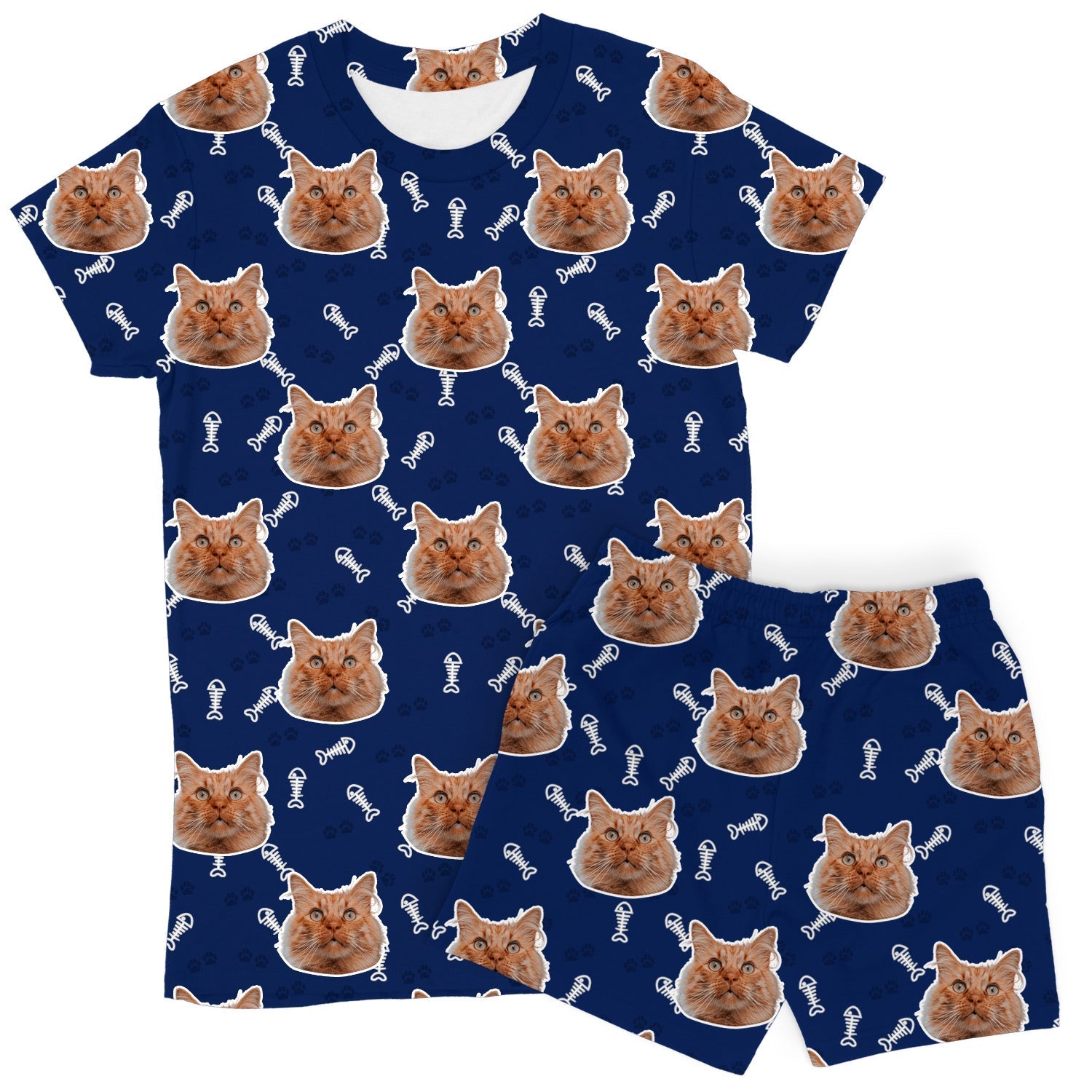 Your Cat Women's Personalised PJs - Shorts Set