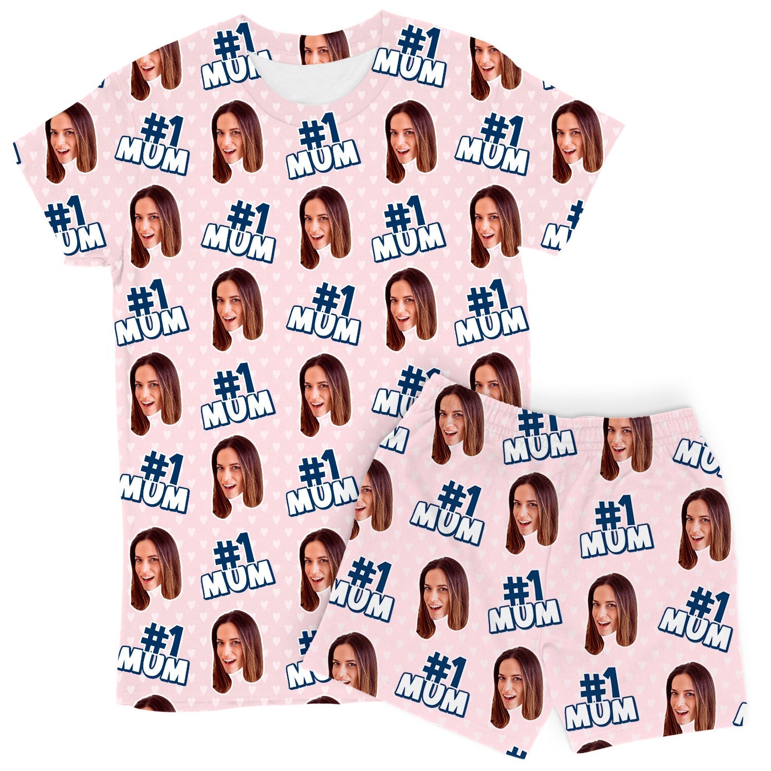 personalised Women's PJ Shorts Set